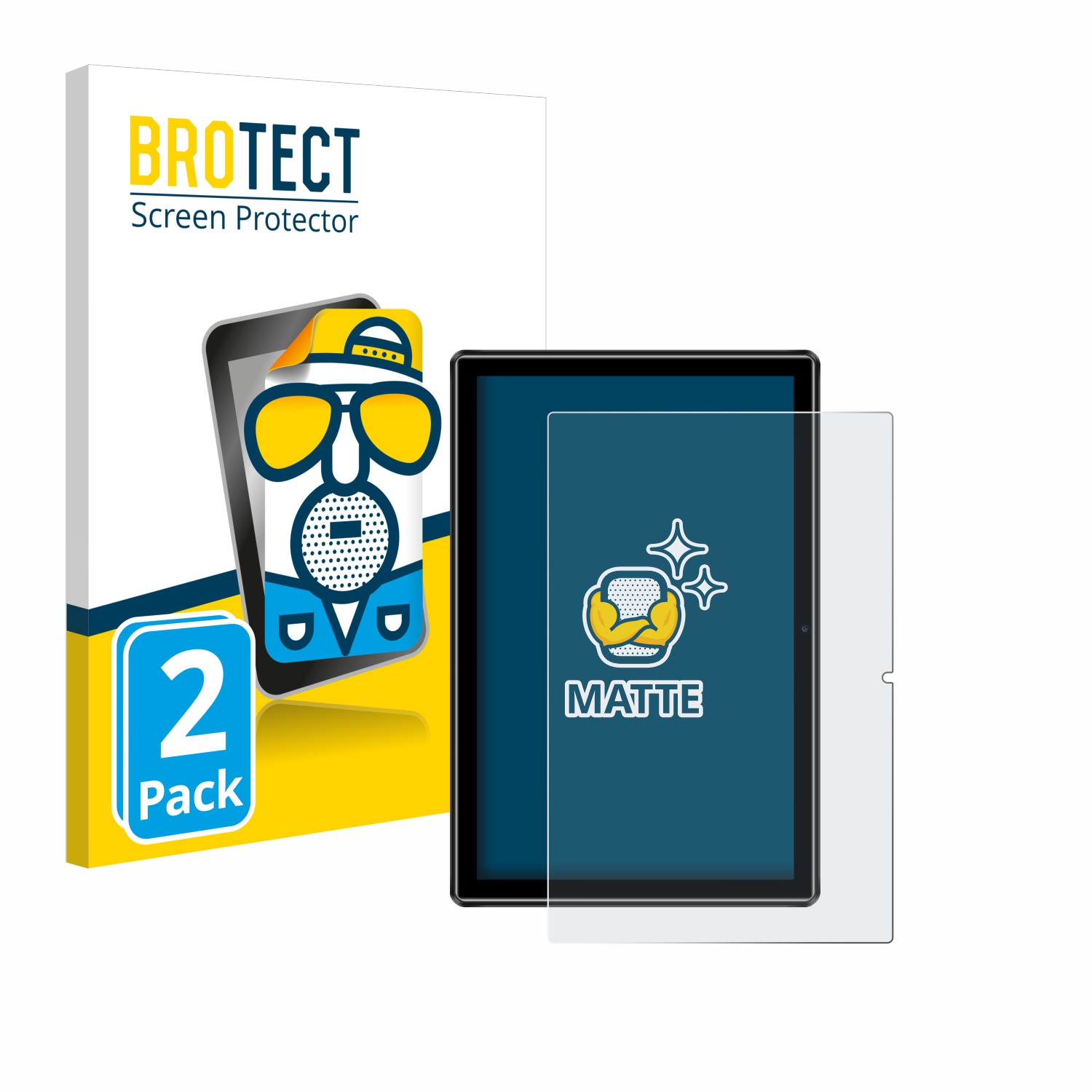 2x BROTECT Entspiegelungs-Folie pro Doogee U9
