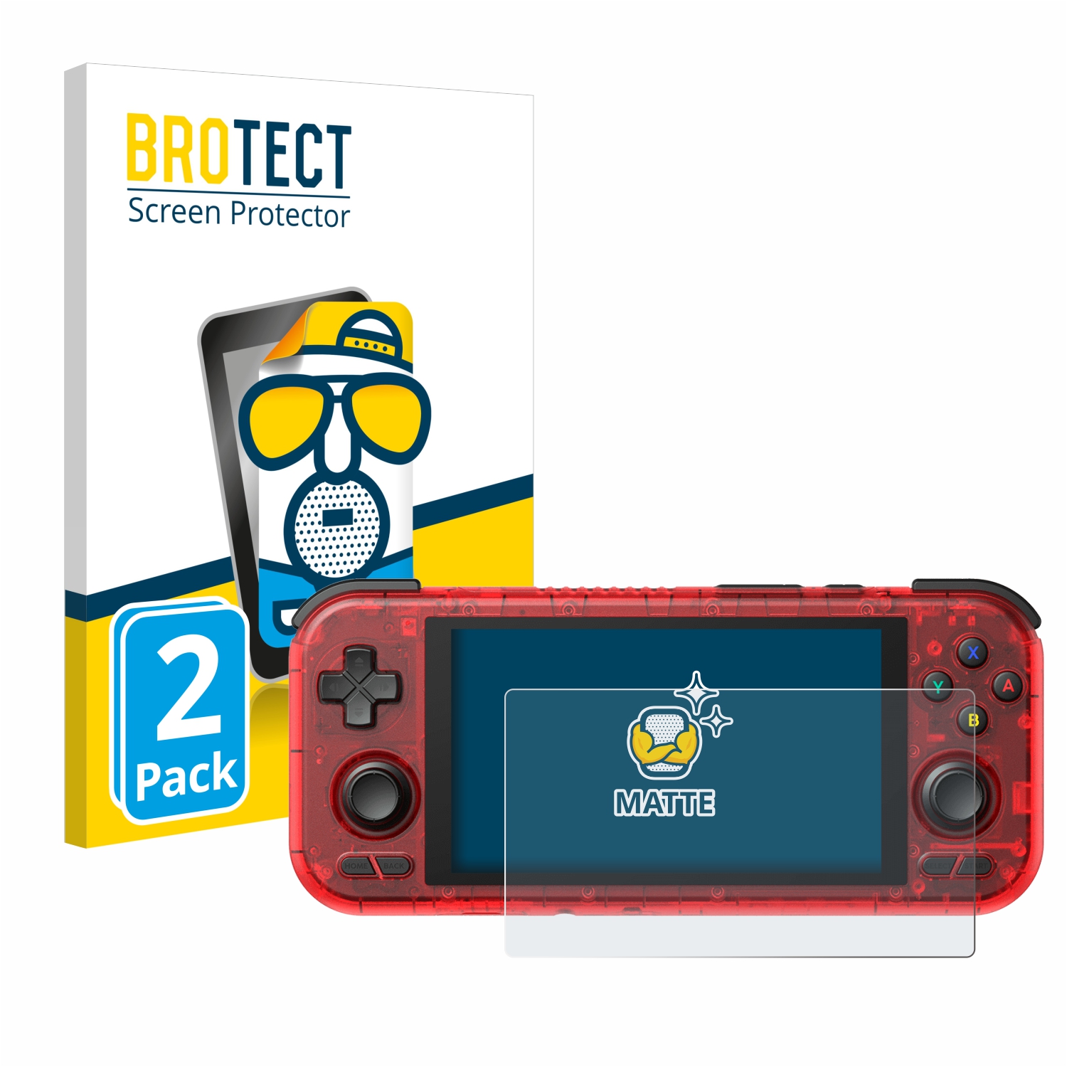 2x BROTECT Entspiegelungs-Folie pro Retroid Pocket 4 Pro