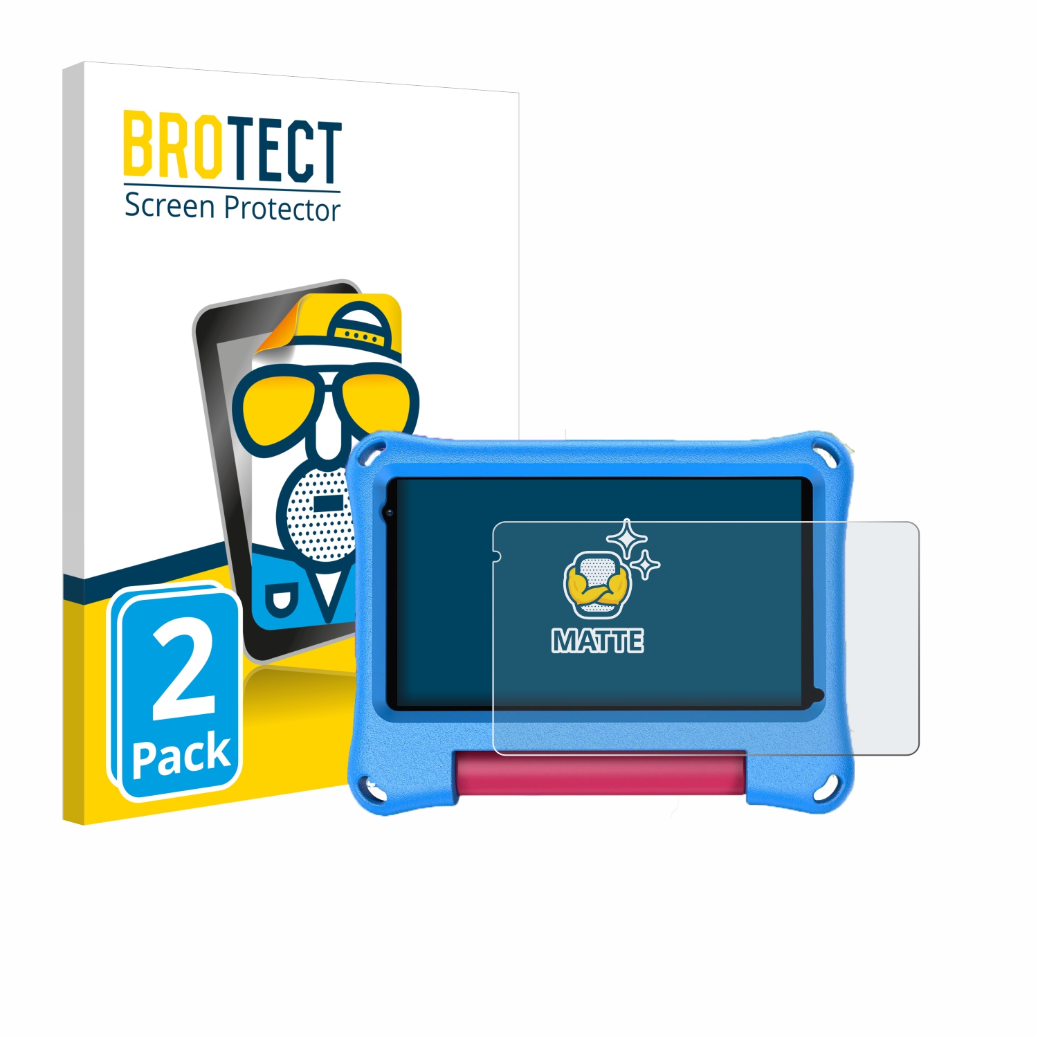 2x BROTECT Entspiegelungs-Folie pro Vasoun M7 Kids