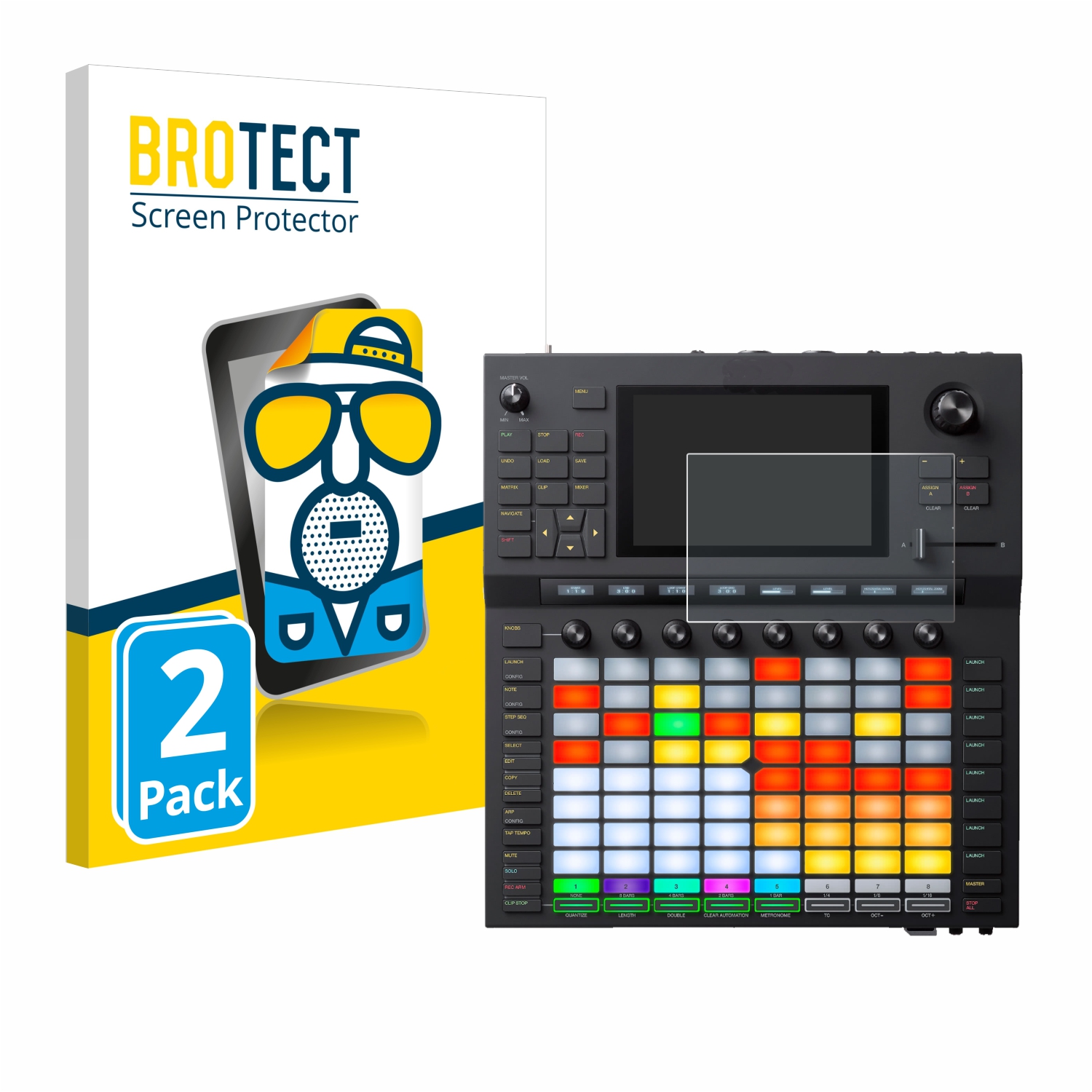 2x BROTECT Entspiegelungs-Folie pro Akai Force