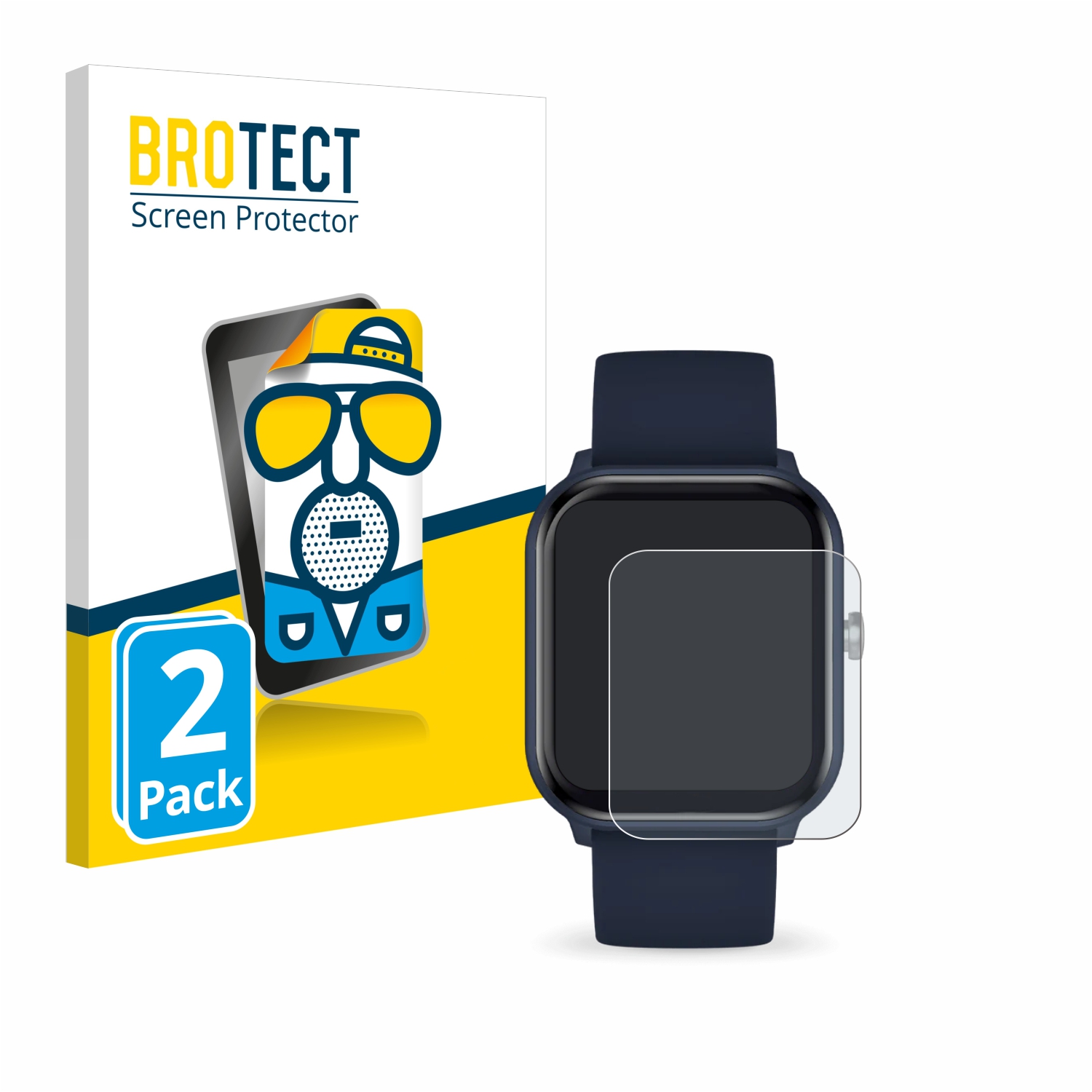 2x BROTECT Entspiegelungs-Folie pro Ice-Watch ICE Smart junior 2.0