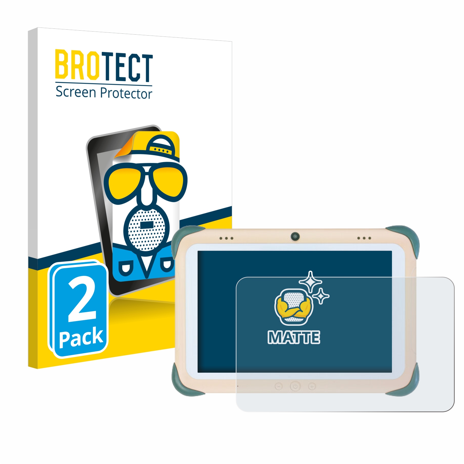 2x BROTECT Entspiegelungs-Folie pro Fox & Sheep Kids Tablet