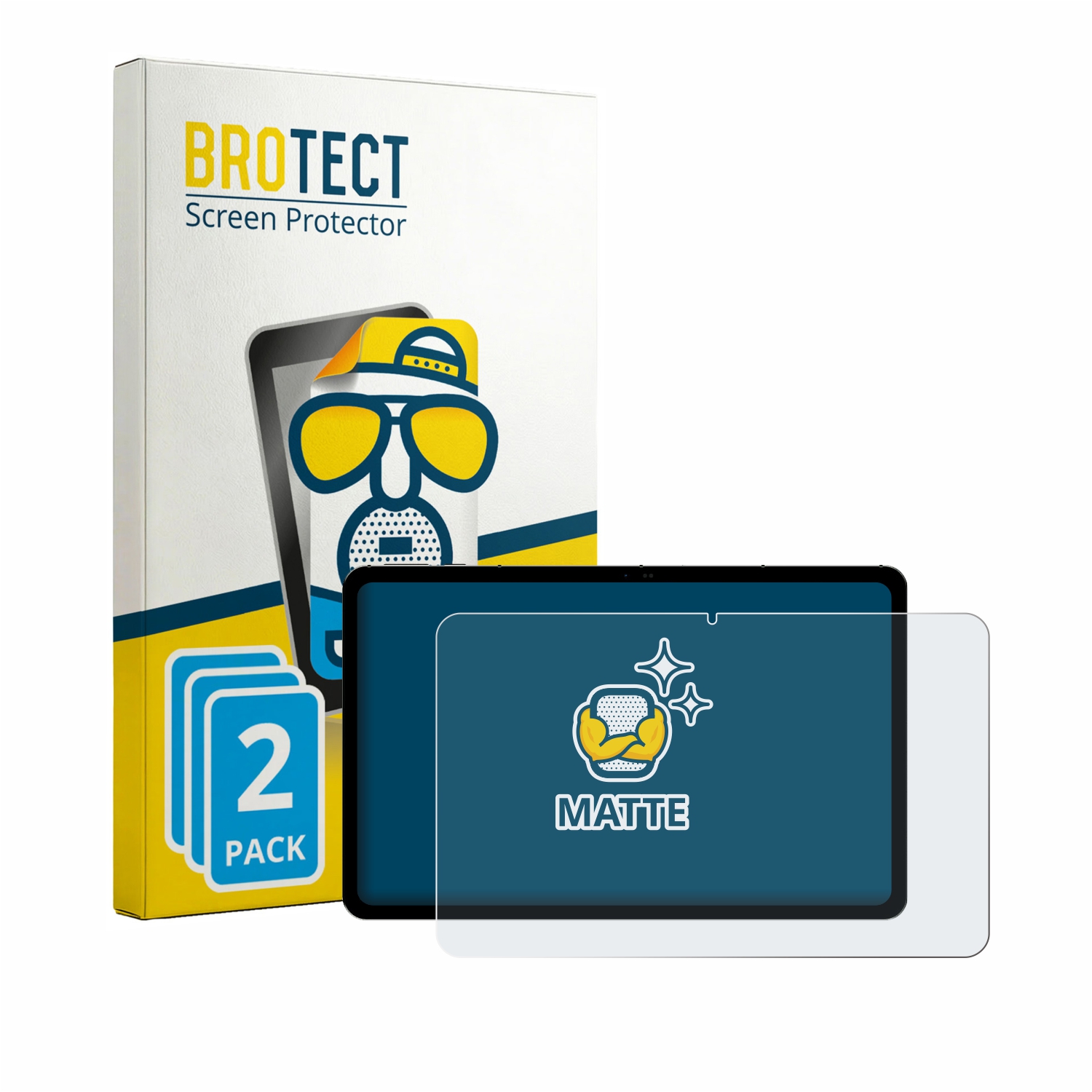 2x BROTECT Entspiegelungs-Folie pro Peaq PET 10980-F628E
