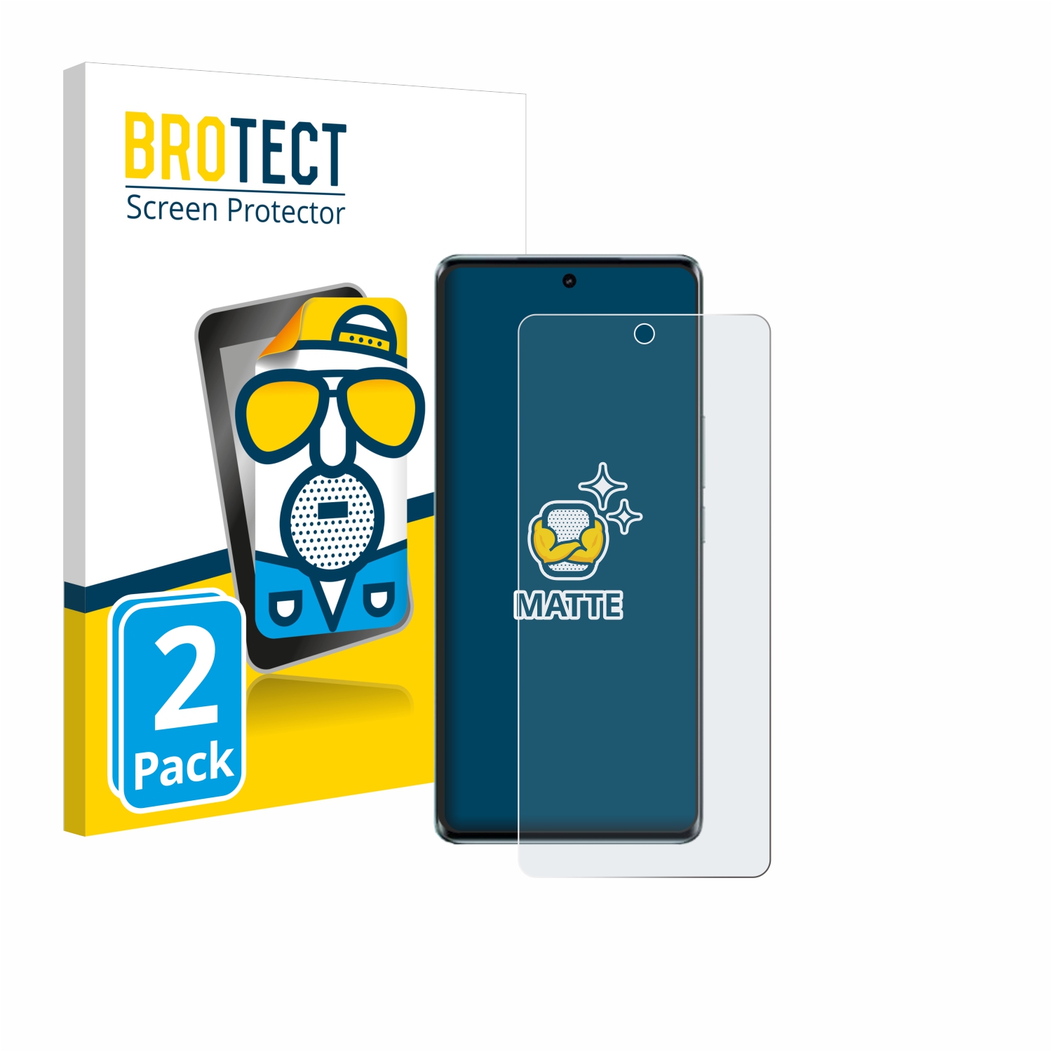 2x BROTECT Entspiegelungs-Folie pro Vivo V30 Pro