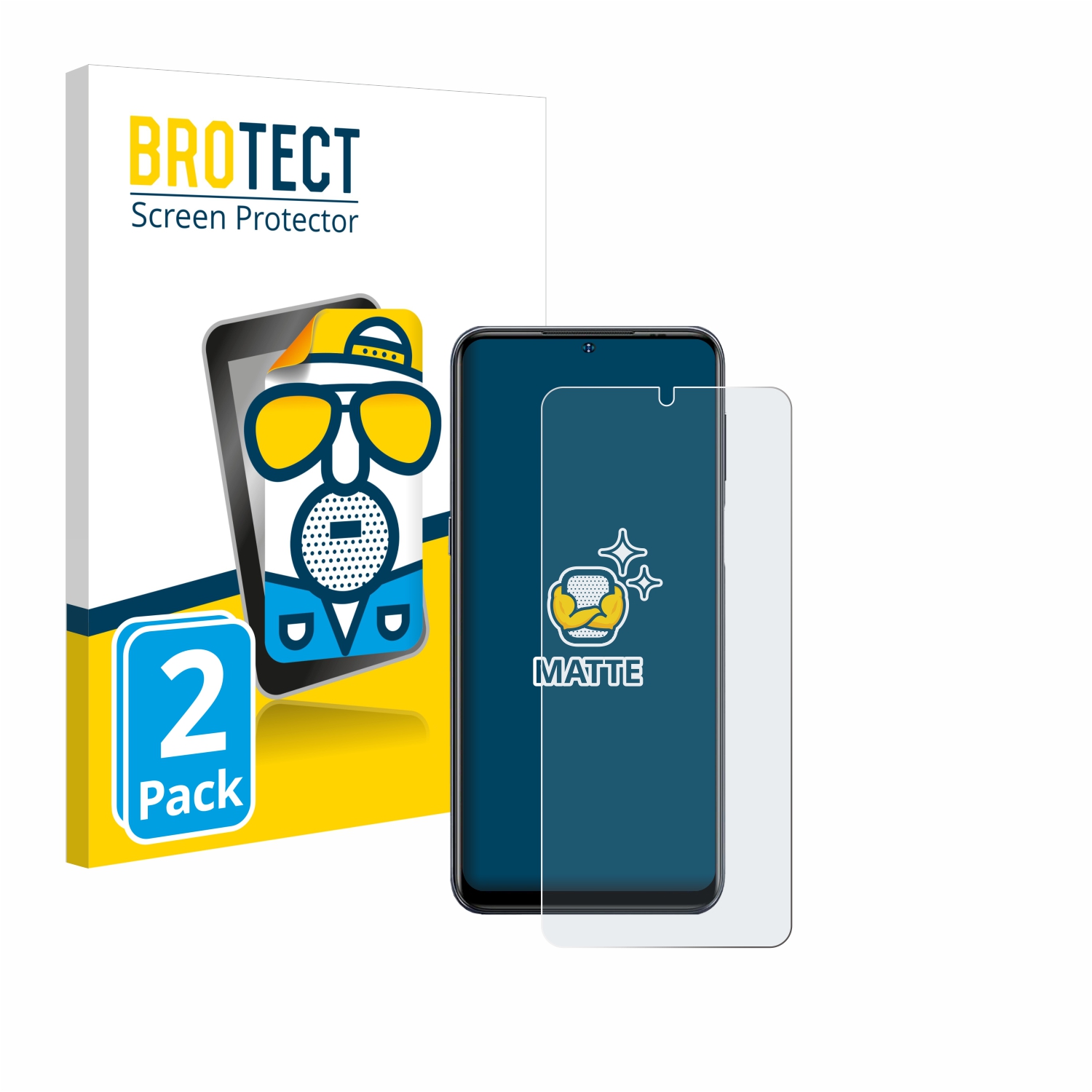 2x BROTECT Entspiegelungs-Folie pro Ulefone Note 13P