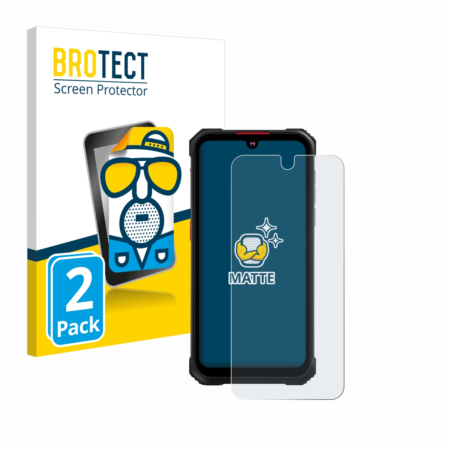 2x BROTECT Entspiegelungs-Folie pro Hotwav Cyber 9 Pro