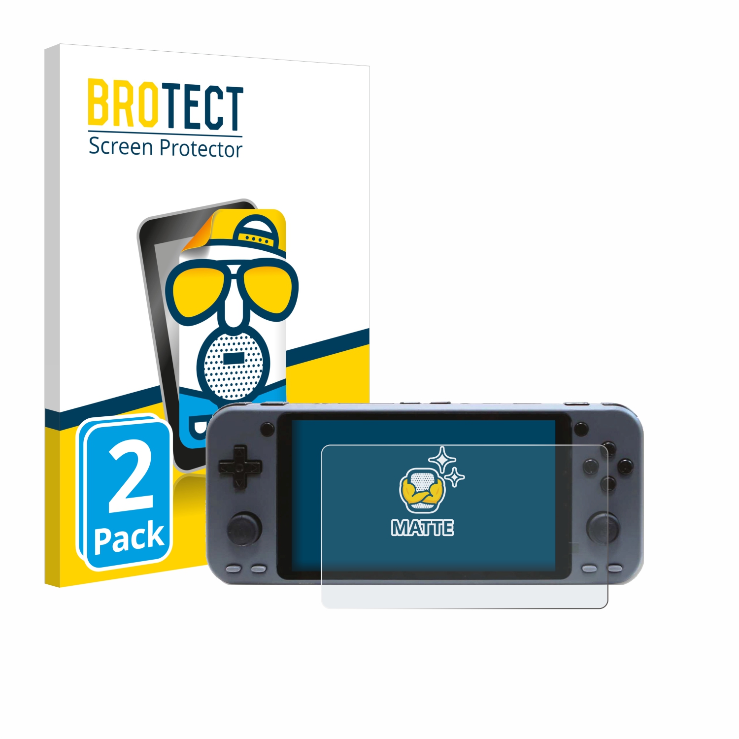 2x BROTECT Entspiegelungs-Folie pro Hardkernel Odroid-Go Ultra