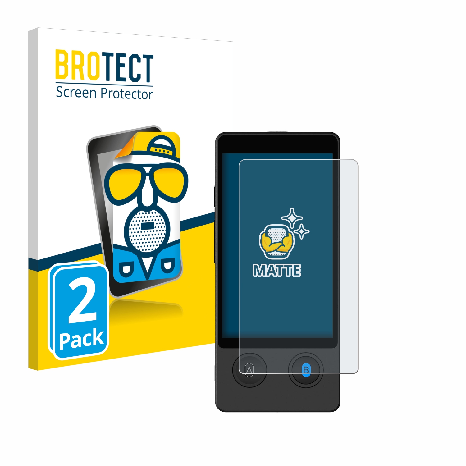 2x BROTECT Entspiegelungs-Folie pro Anfier Offline W12