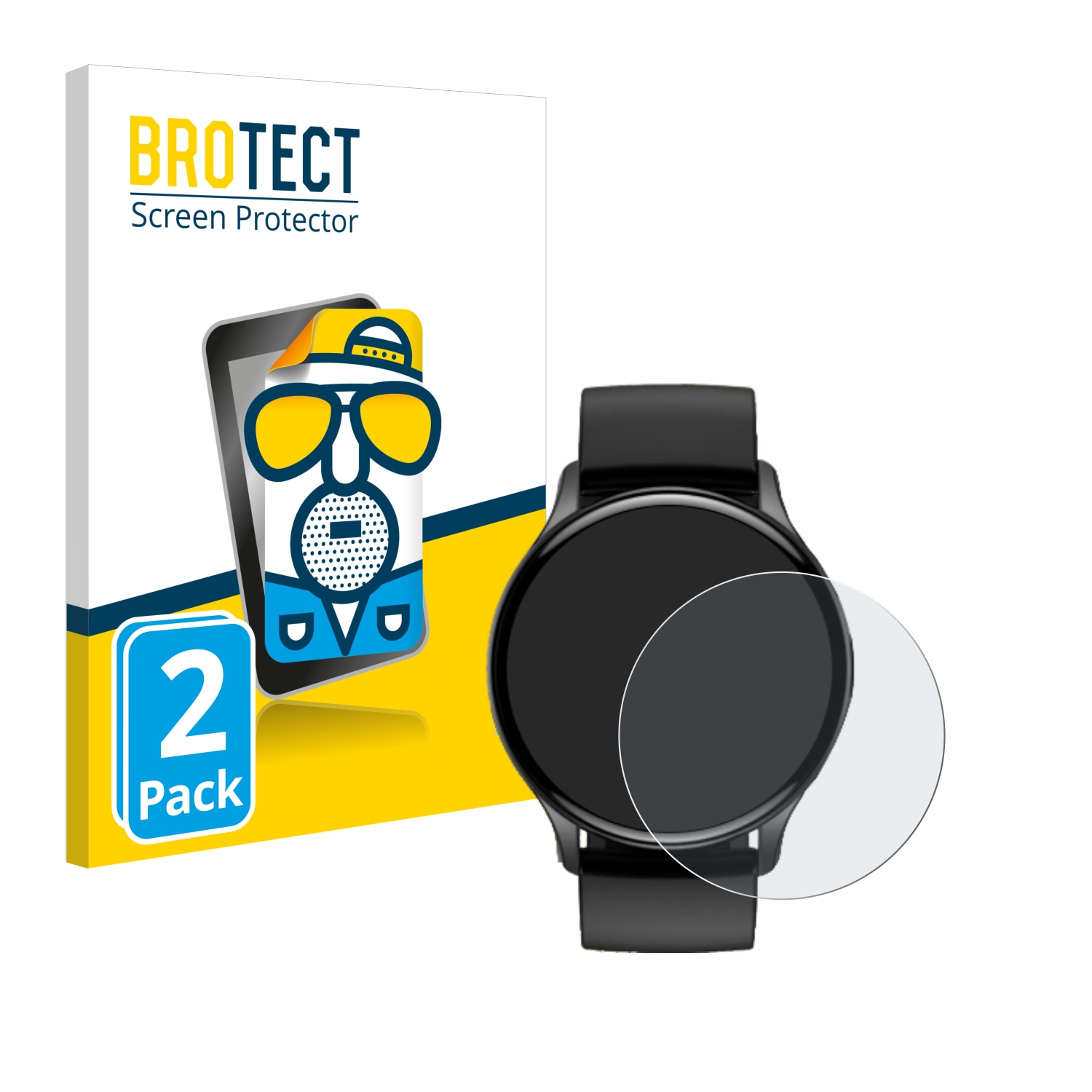 2x BROTECT Entspiegelungs-Folie pro Sross Smartwatch 1.43