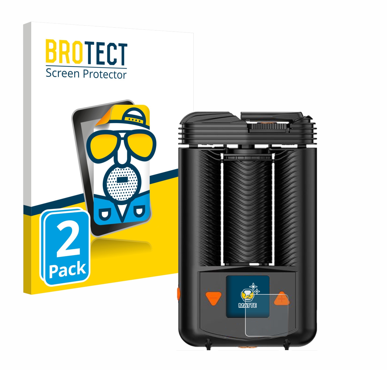 2x BROTECT Entspiegelungs-Folie pro Storz & Bickel Mighty +