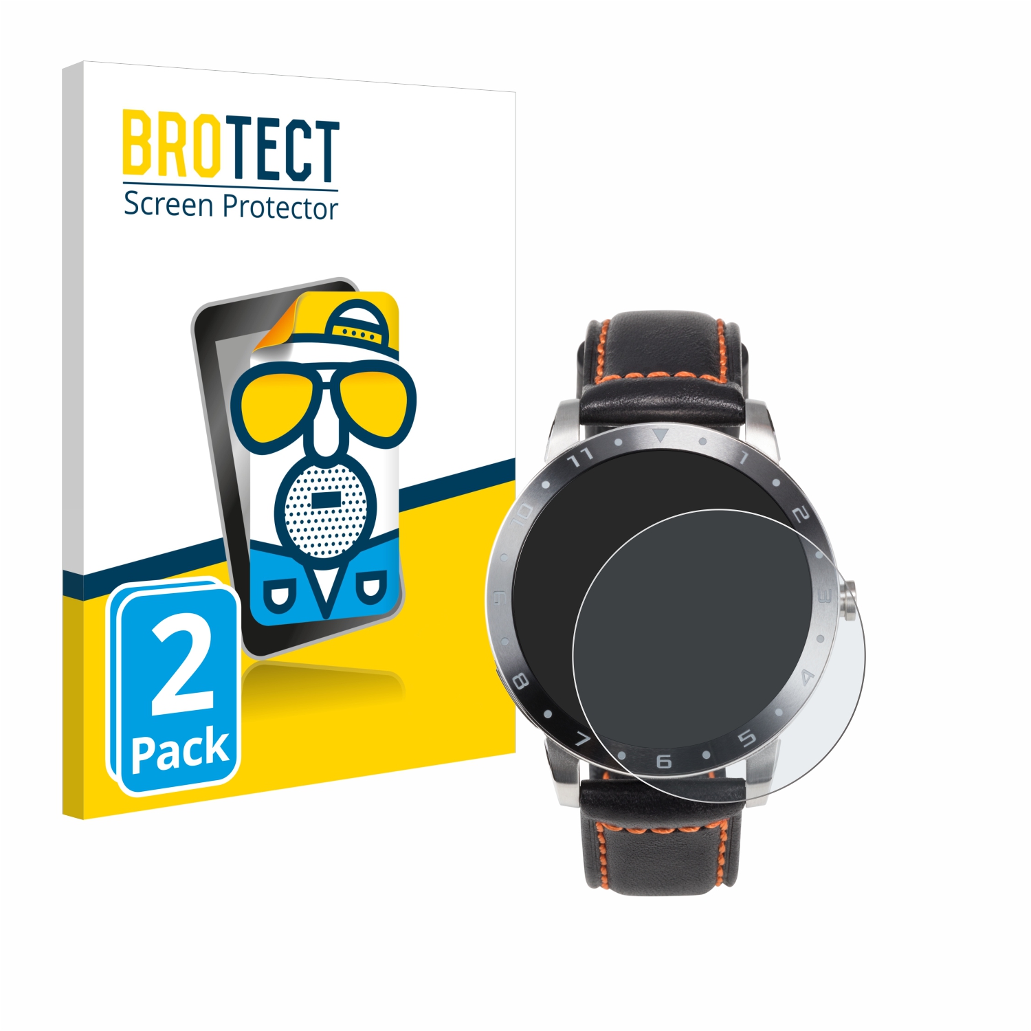 2x BROTECT Entspiegelungs-Folie pro ASUS VivoWatch 5