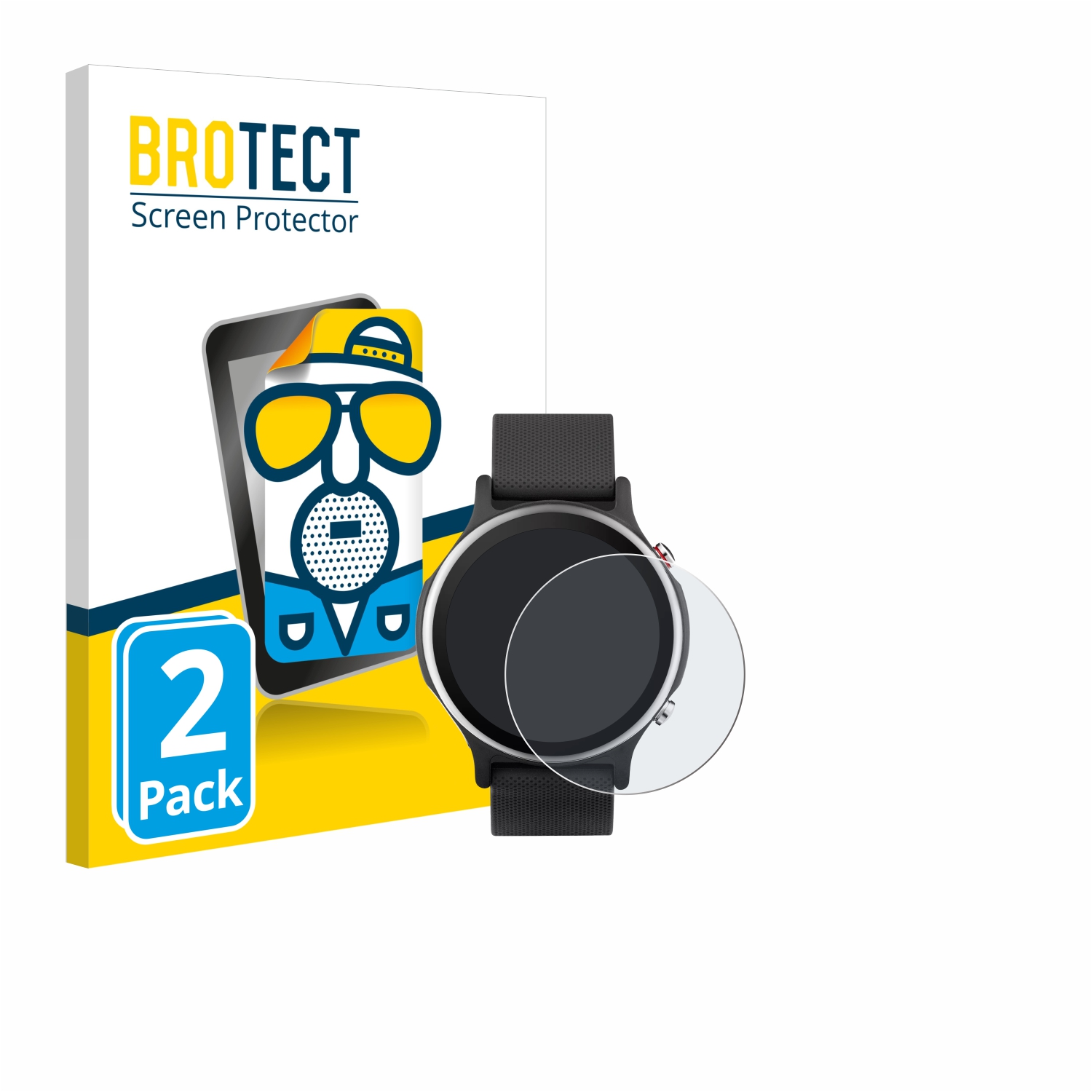 2x BROTECT Entspiegelungs-Folie pro ASUS VivoWatch 6