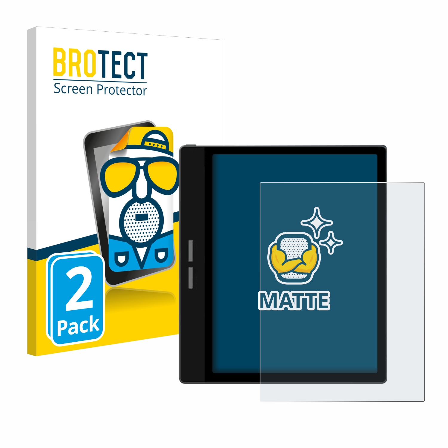 2x BROTECT Entspiegelungs-Folie pro Bigme B751C