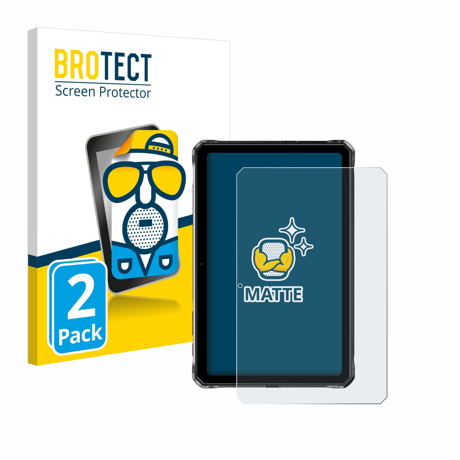 2x BROTECT Entspiegelungs-Folie pro Doogee R20