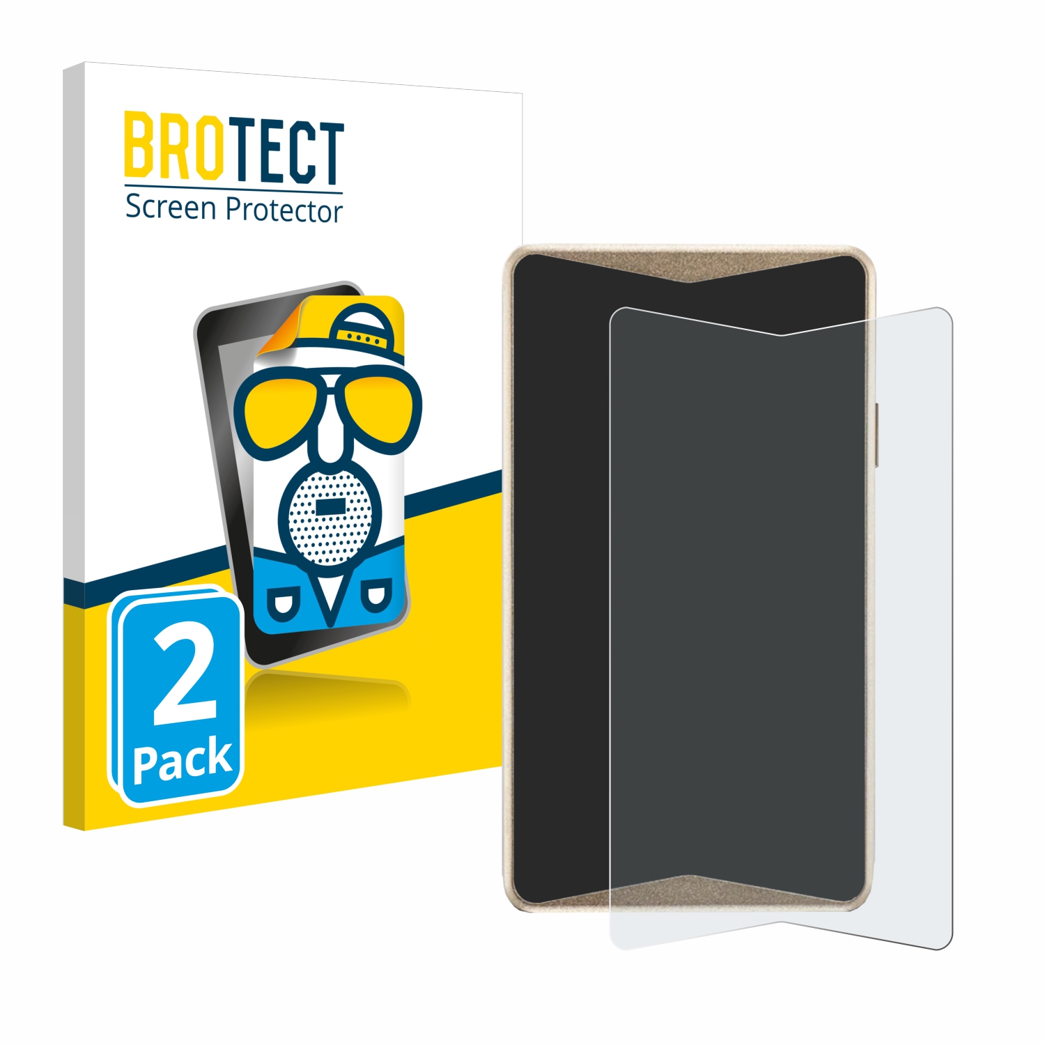 2x BROTECT Entspiegelungs-Folie pro ELLIPAL Titan 2.0 Cold Wallet