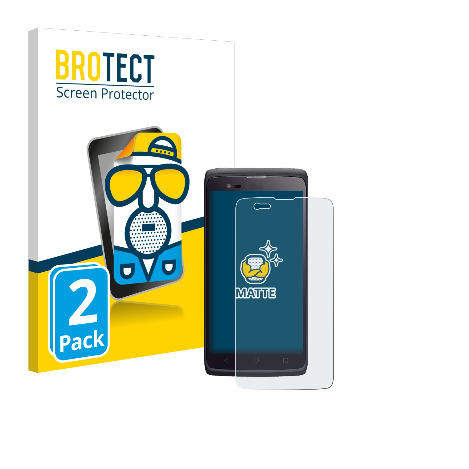 2x BROTECT Entspiegelungs-Folie pro Almex cruise.1