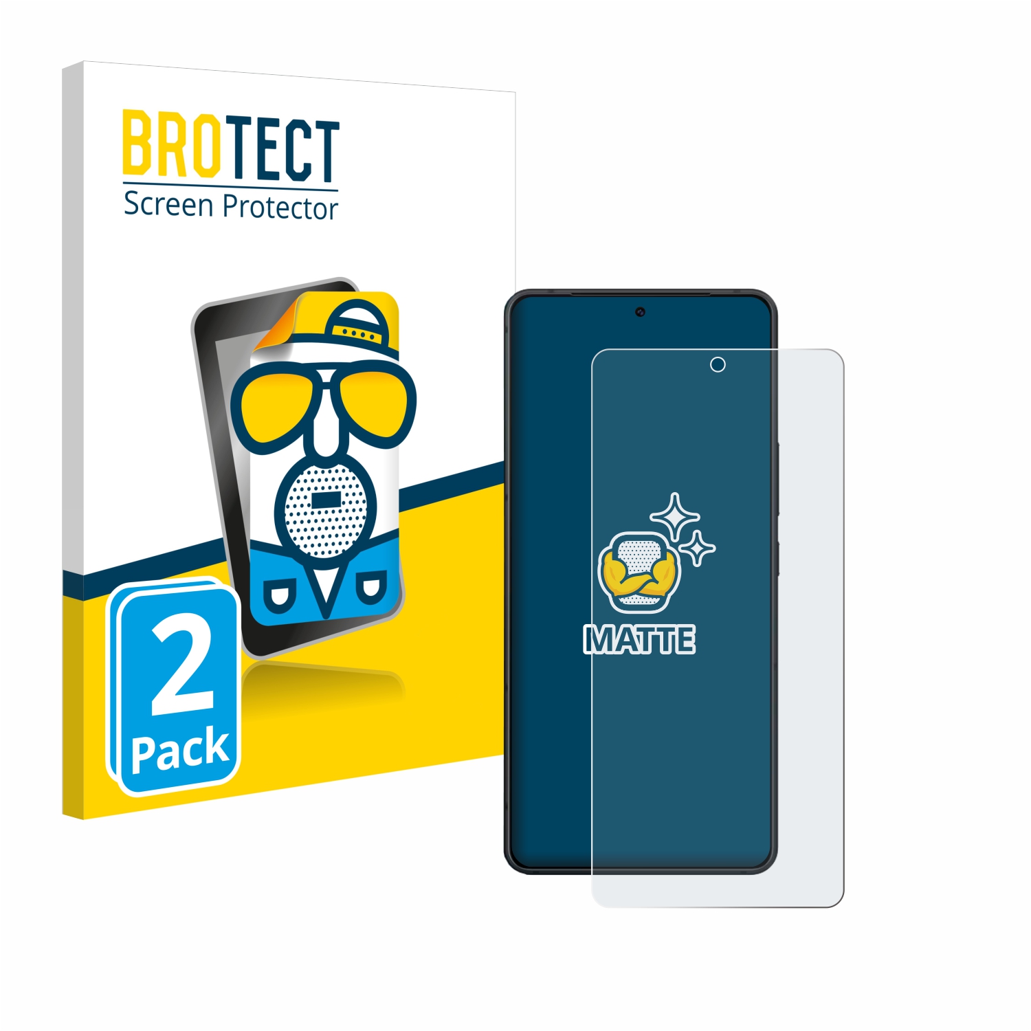 2x BROTECT Entspiegelungs-Folie pro ASUS ZenFone 11 Ultra
