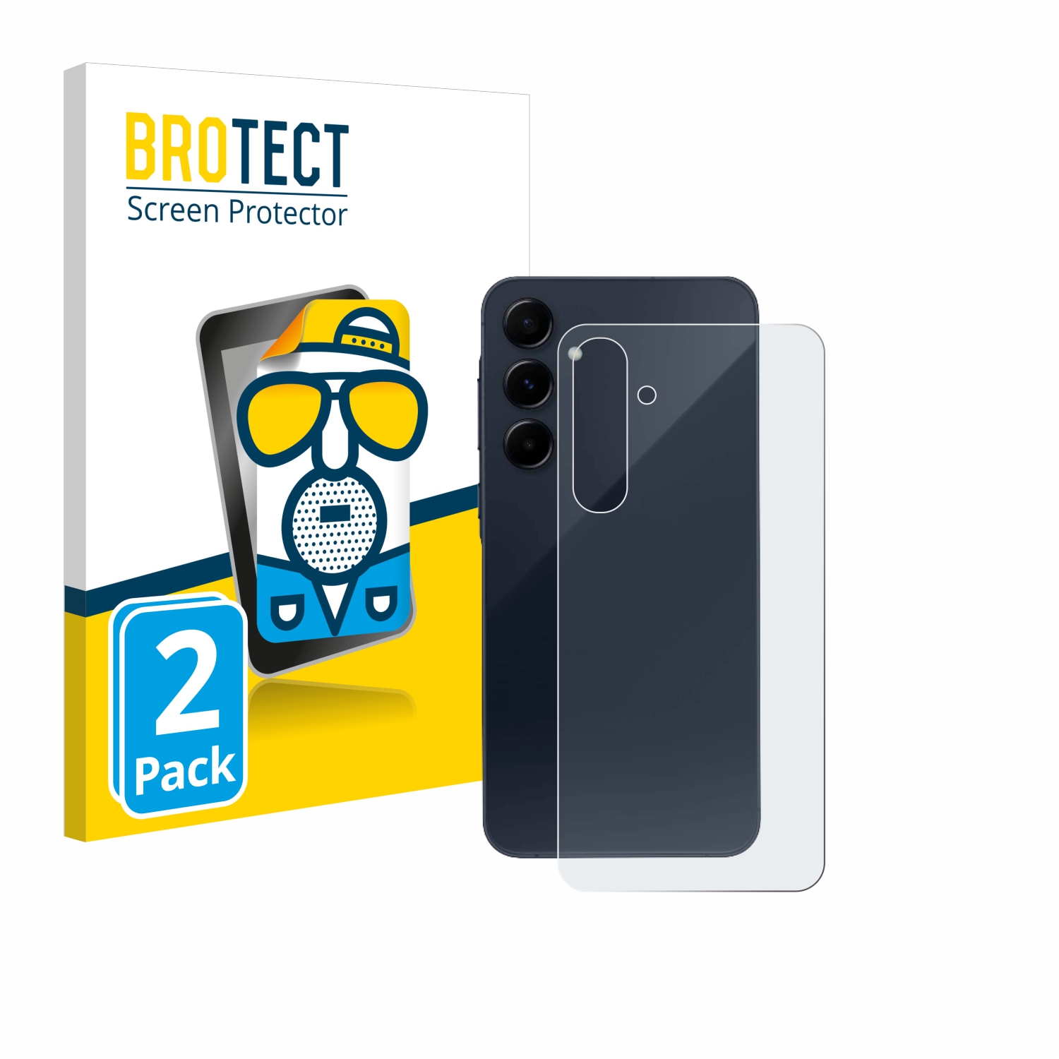 2x BROTECT Entspiegelungs-Folie pro Samsung Galaxy A55 5G (zadní strana)