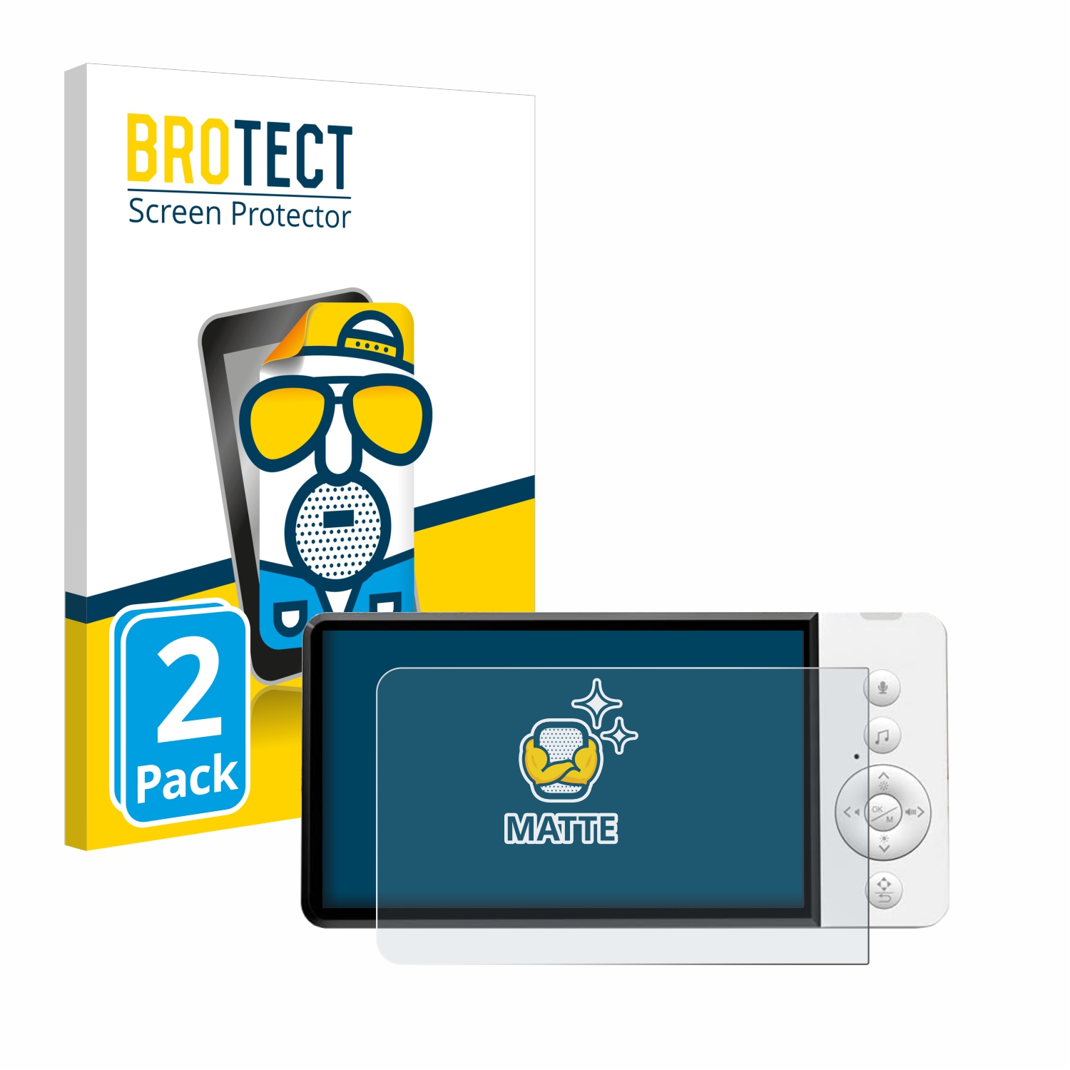 2x BROTECT Entspiegelungs-Folie pro GHB ABM720