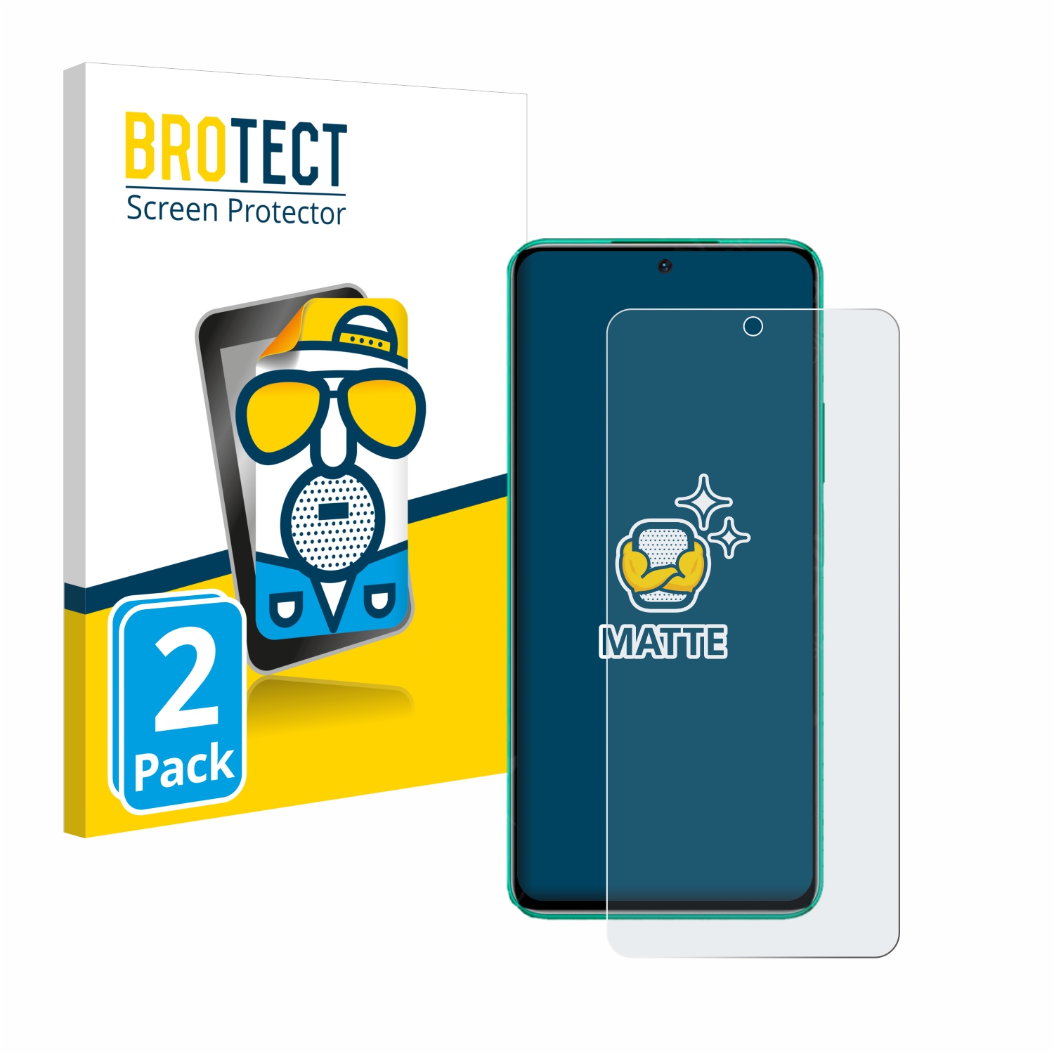 2x BROTECT Entspiegelungs-Folie pro Huawei Nova 12 SE