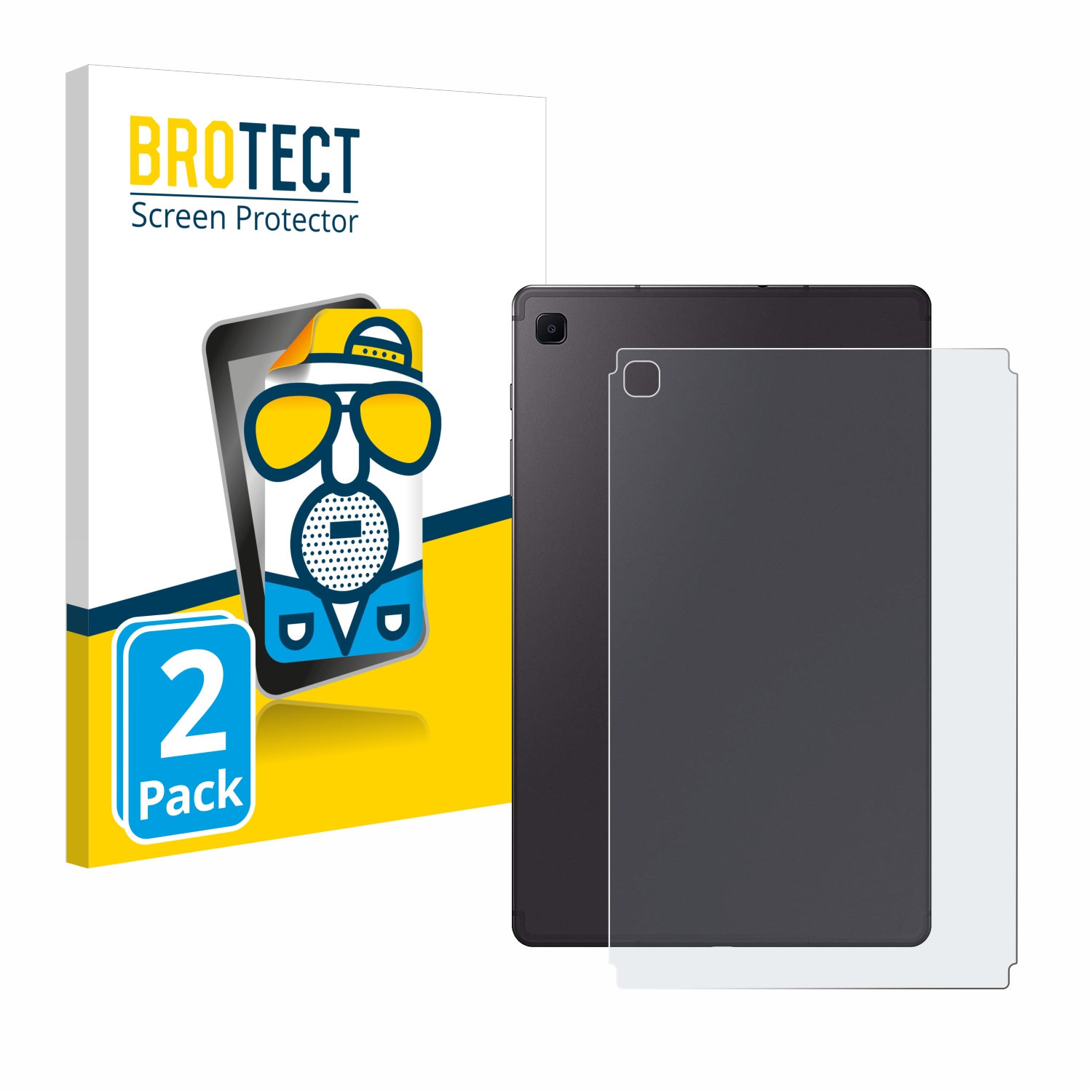 2x BROTECT Entspiegelungs-Folie pro Samsung Galaxy Tab S6 Lite LTE 2024 (zadní strana)