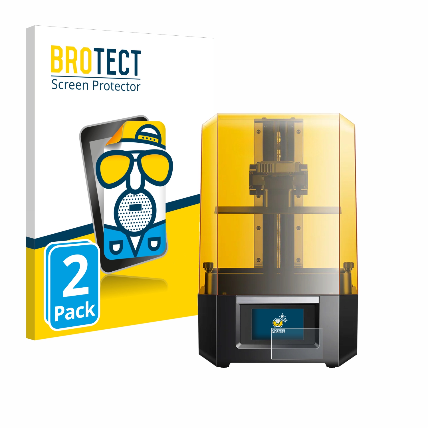 2x BROTECT Entspiegelungs-Folie pro Anycubic Photon Mono M5s