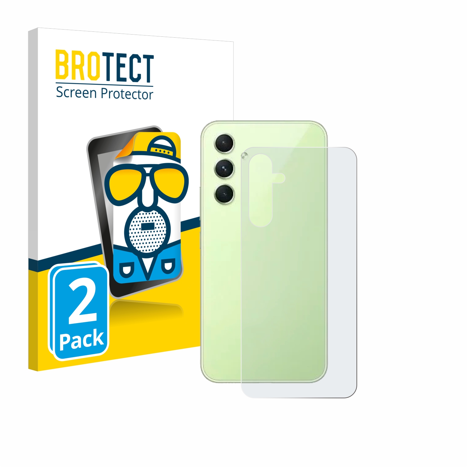 2x BROTECT Entspiegelungs-Folie pro Samsung Galaxy A54 5G Enterprise Edition (zadní strana)
