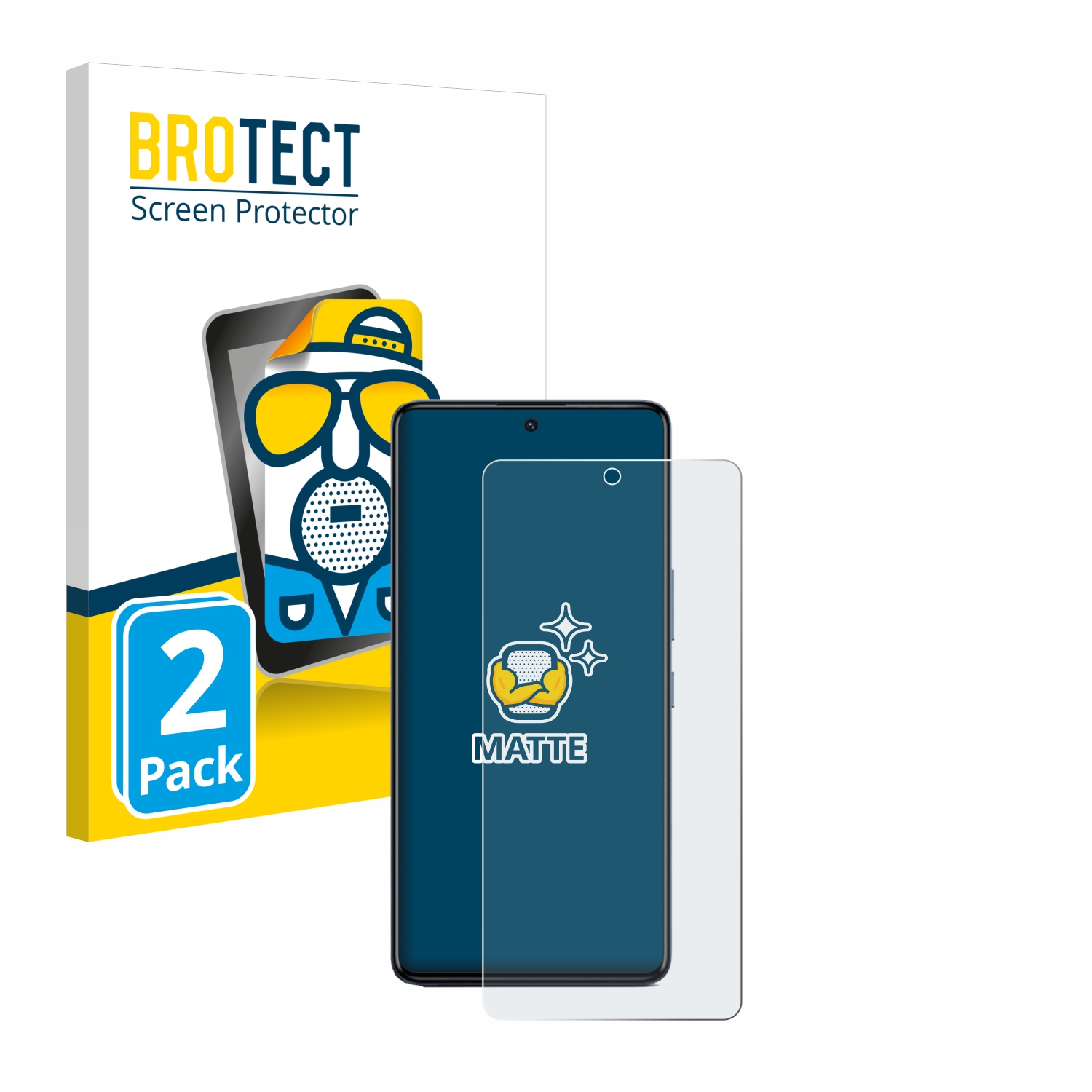 2x BROTECT Entspiegelungs-Folie pro Infinix GT 20 Pro
