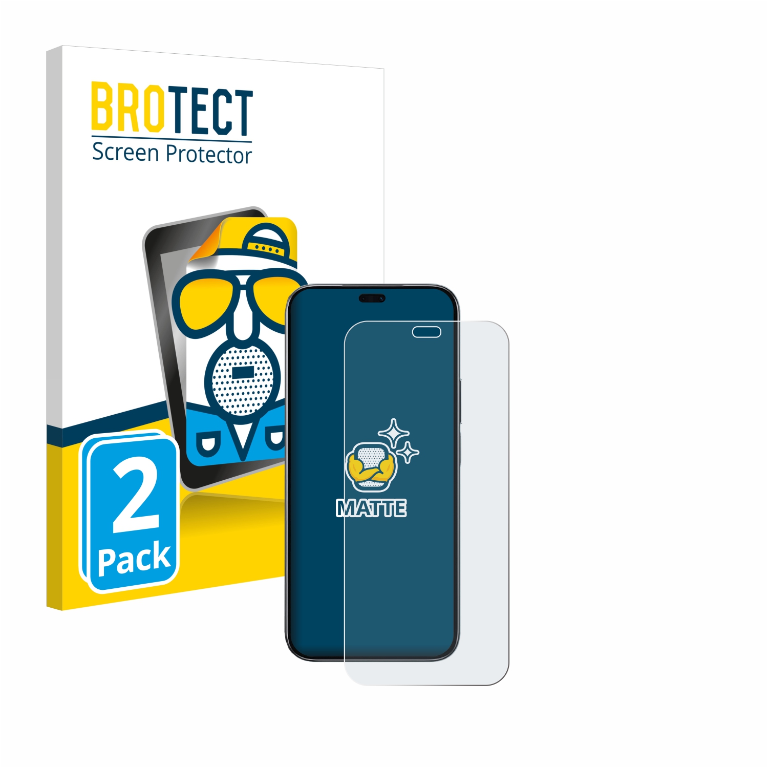 2x BROTECT Entspiegelungs-Folie pro Honor 200 Lite