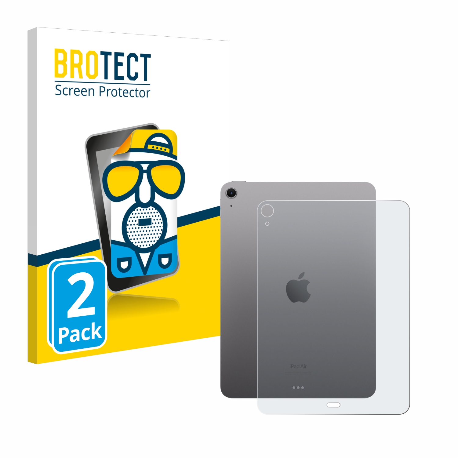 2x BROTECT Entspiegelungs-Folie pro Apple iPad Air 11 WiFi Cellular 2024 (zadní strana)