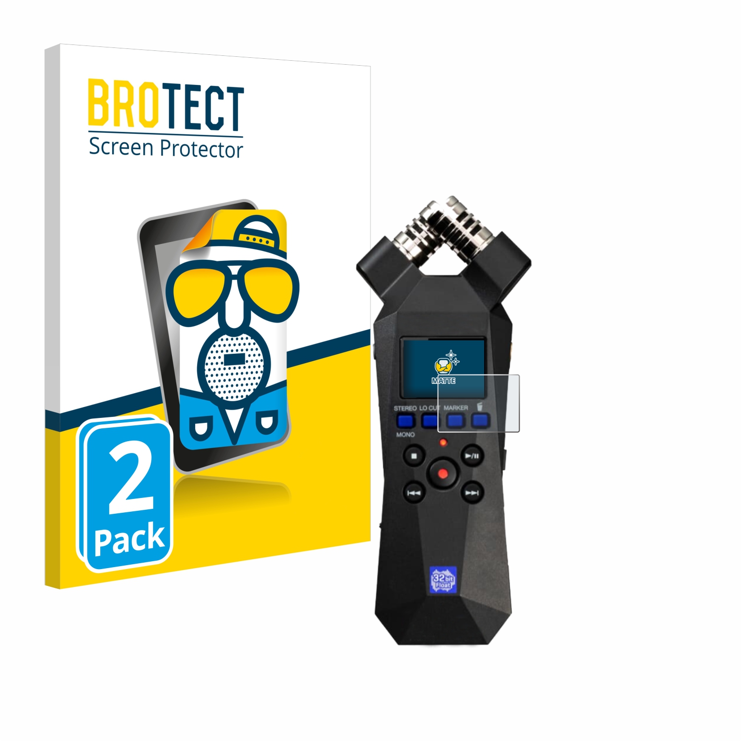 2x BROTECT Entspiegelungs-Folie pro Zoom H1essential