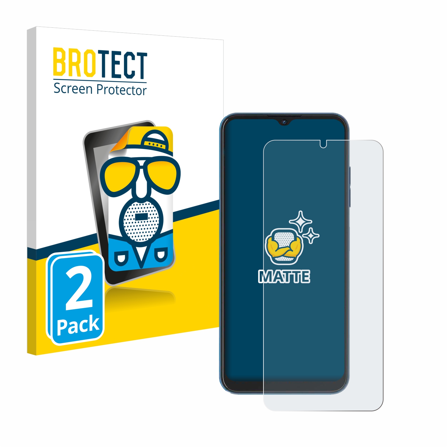 2x BROTECT Entspiegelungs-Folie pro Hotwav Note 13
