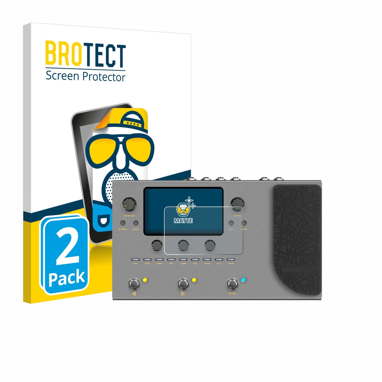 2x BROTECT Entspiegelungs-Folie pro Sonicake Matribox II