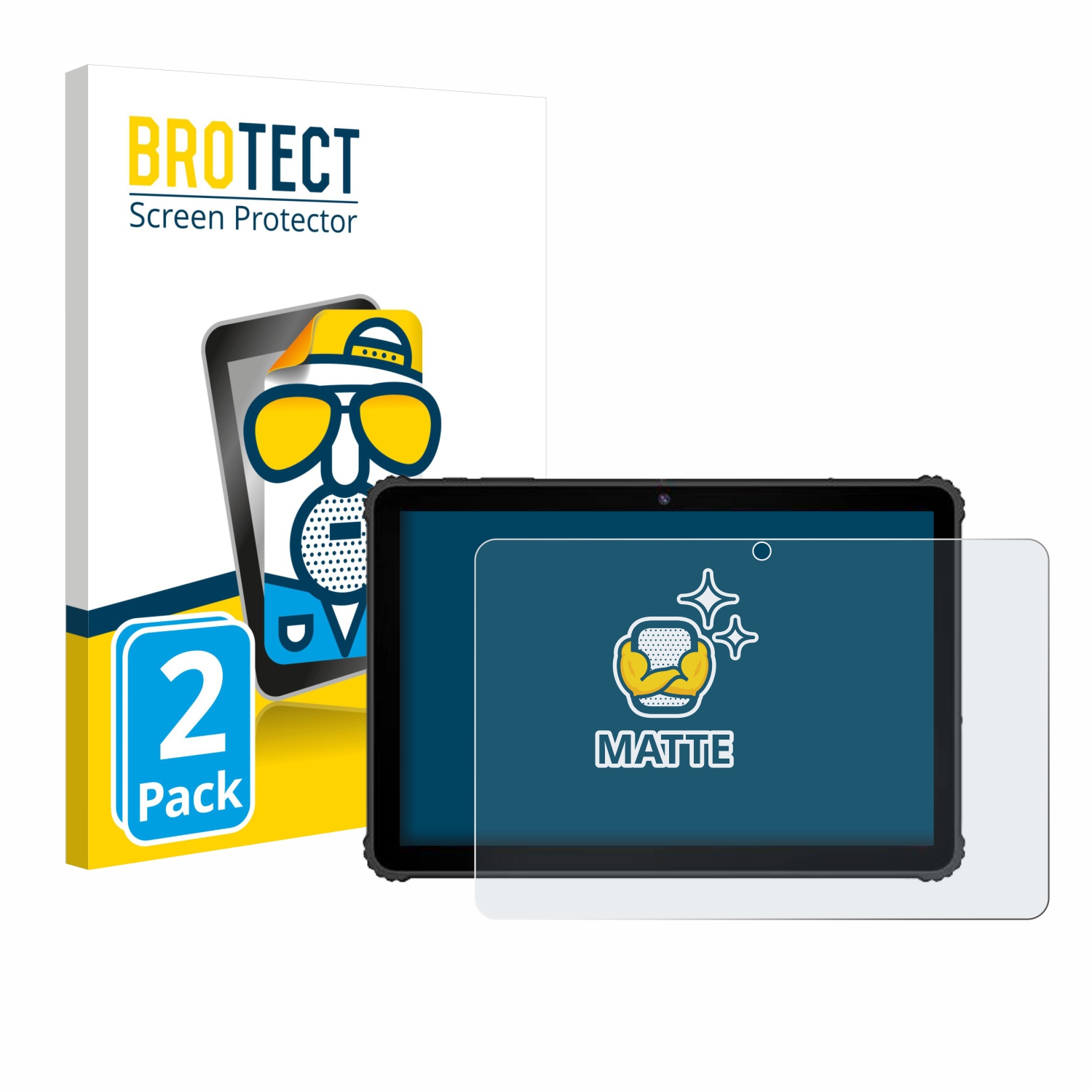 2x BROTECT Entspiegelungs-Folie pro Wintouch WT101