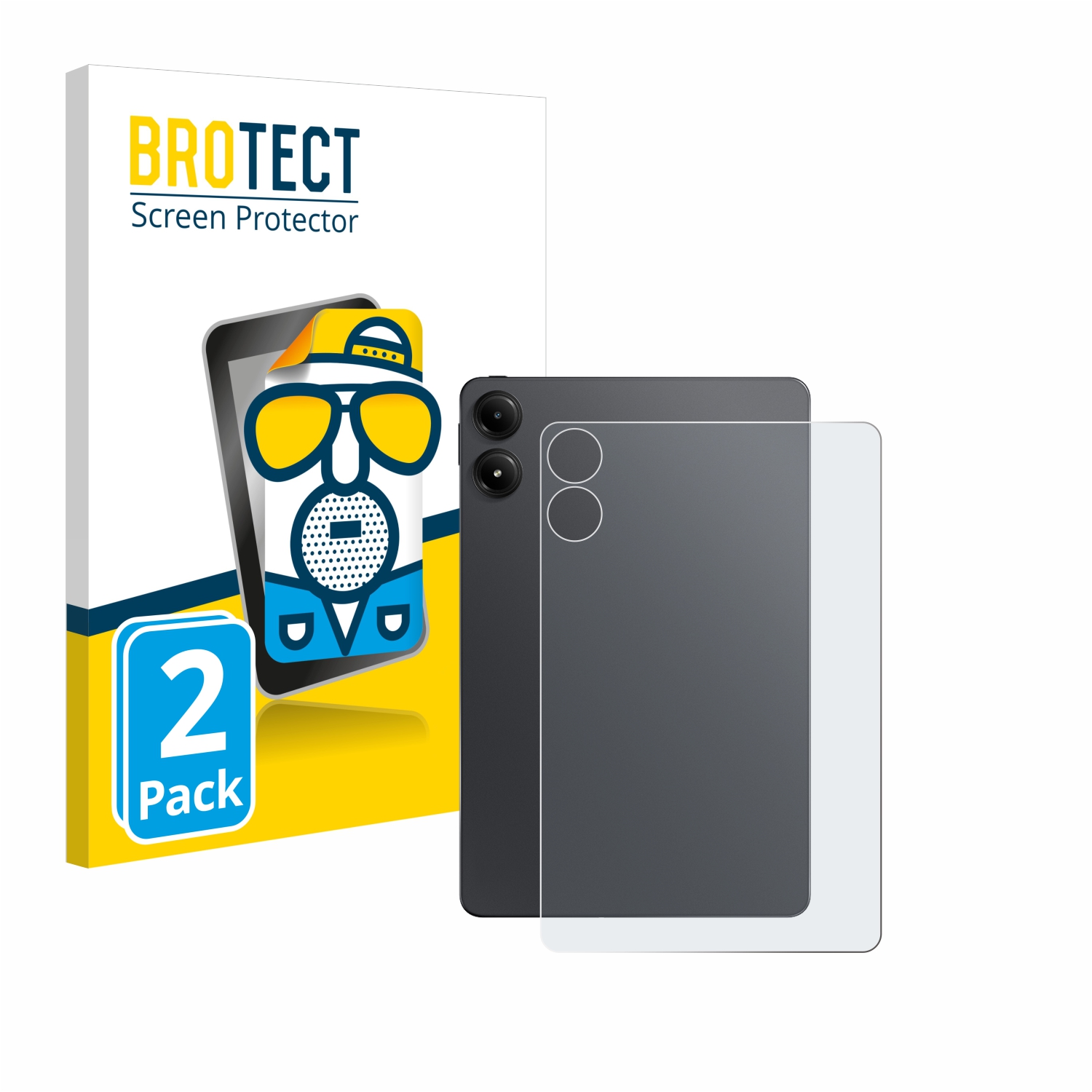 2x BROTECT Entspiegelungs-Folie pro Xiaomi Redmi Pad Pro (zadní strana)