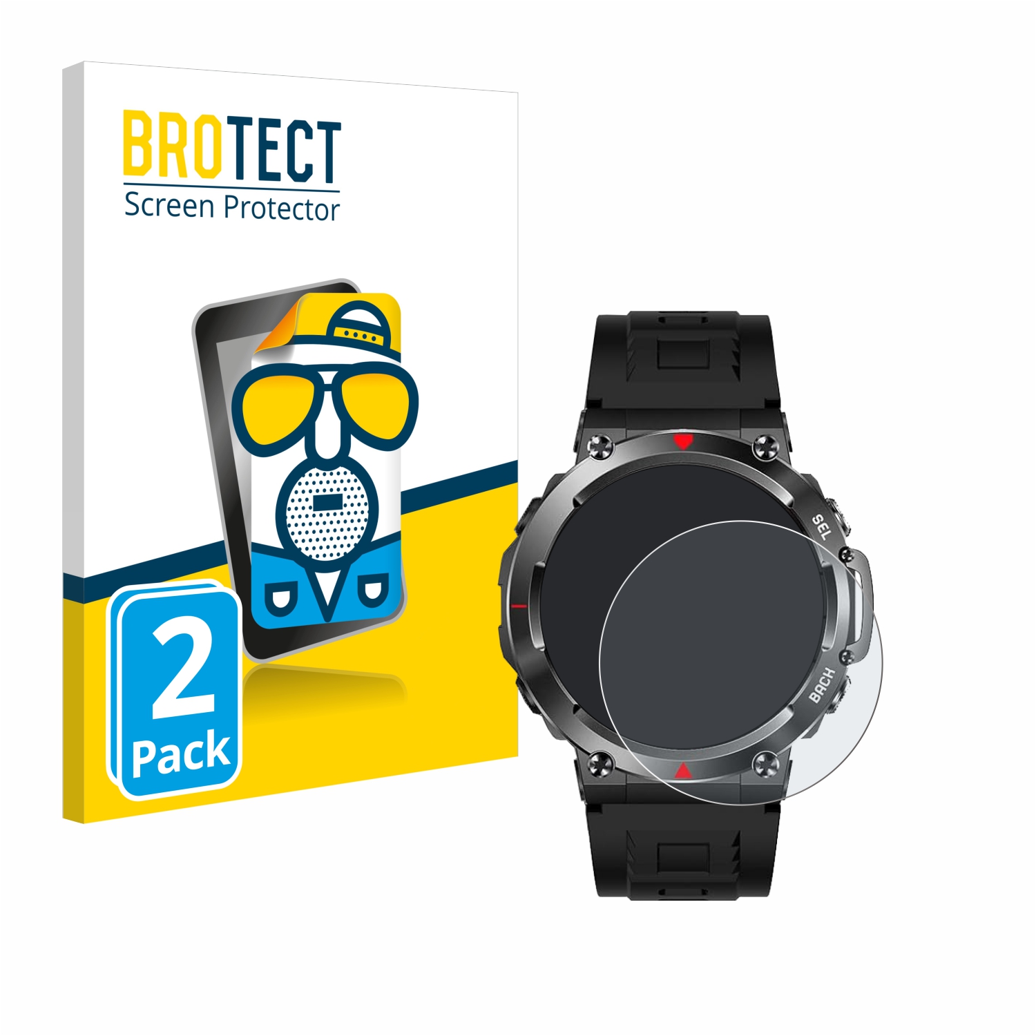 2x BROTECT Entspiegelungs-Folie pro Imfrchcs X106 1.39