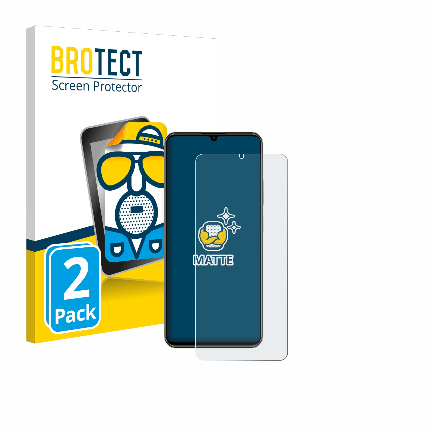 2x BROTECT Entspiegelungs-Folie pro realme C63
