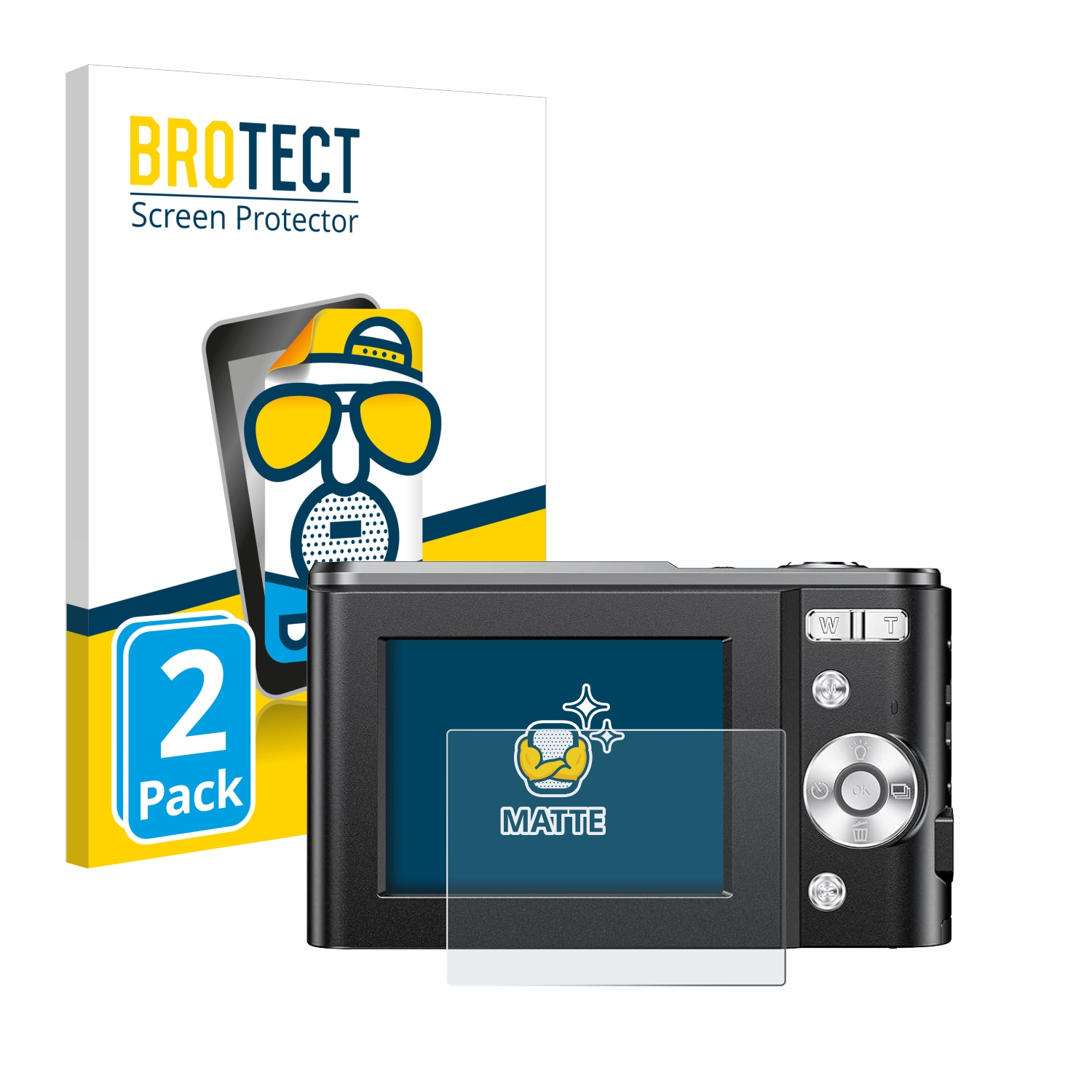 2x BROTECT Entspiegelungs-Folie pro Ixnaiqy DC