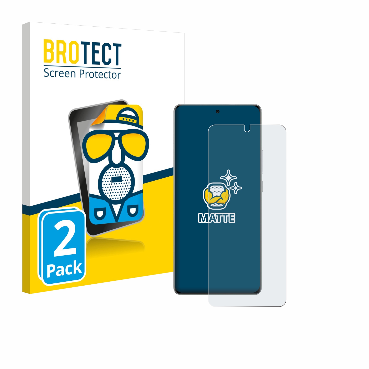 2x BROTECT Entspiegelungs-Folie pro realme GT 6