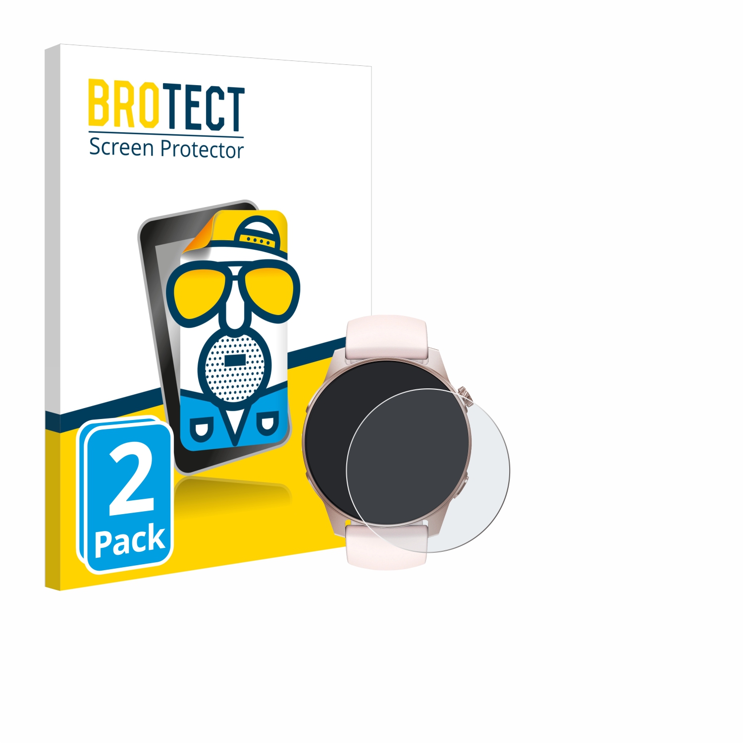 2x BROTECT Entspiegelungs-Folie pro Denver SWC-392
