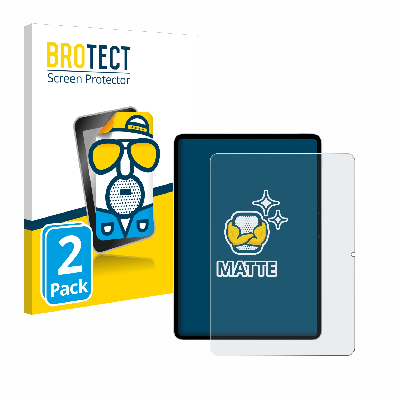 2x BROTECT Entspiegelungs-Folie pro Vivo iQOO Pad2