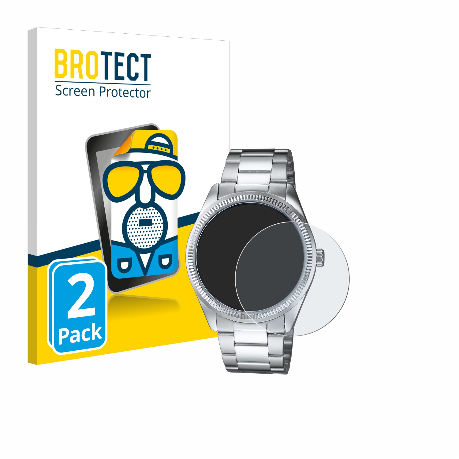 2x BROTECT Entspiegelungs-Folie pro Casio MTP-1302PD