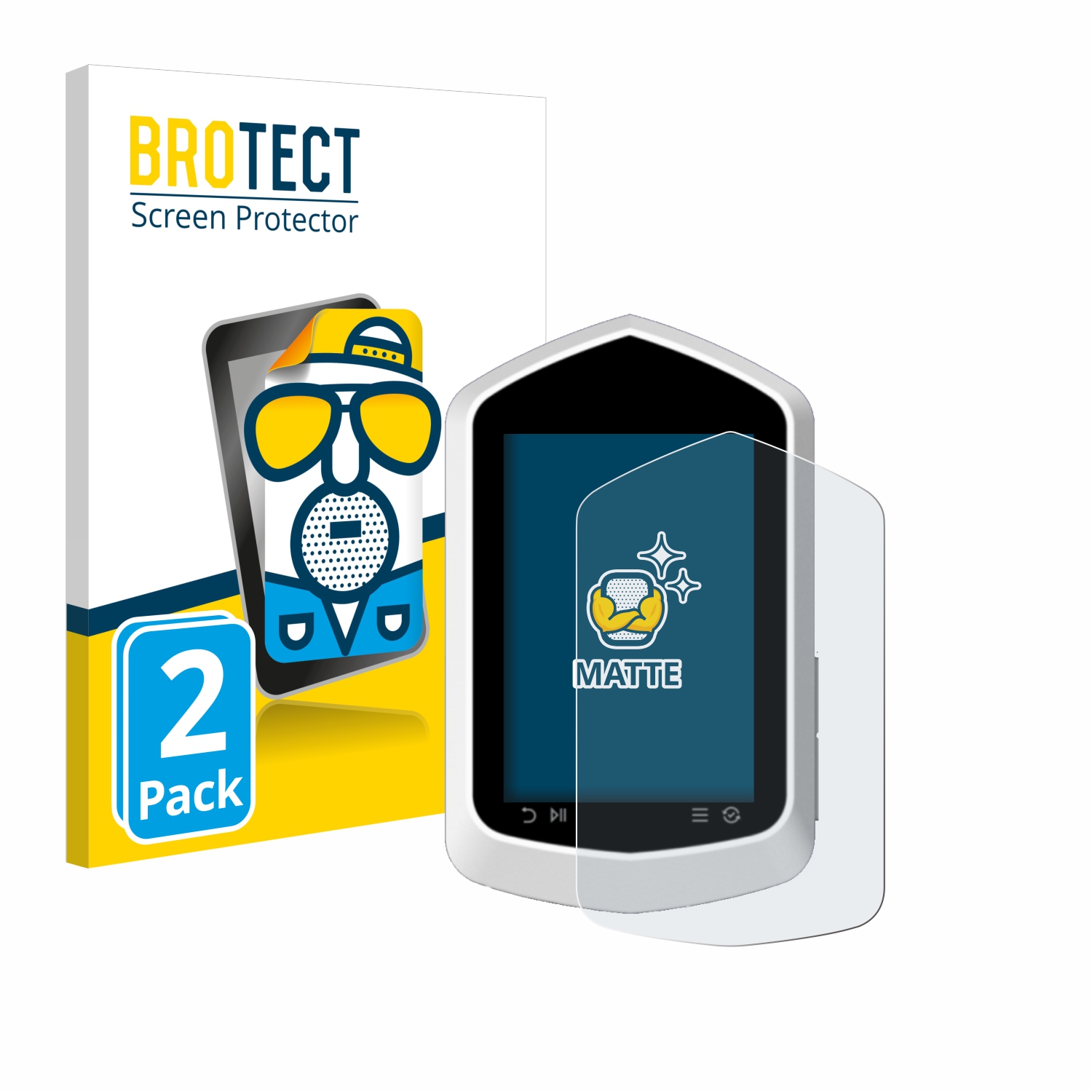 2x BROTECT Entspiegelungs-Folie pro Xoss nav