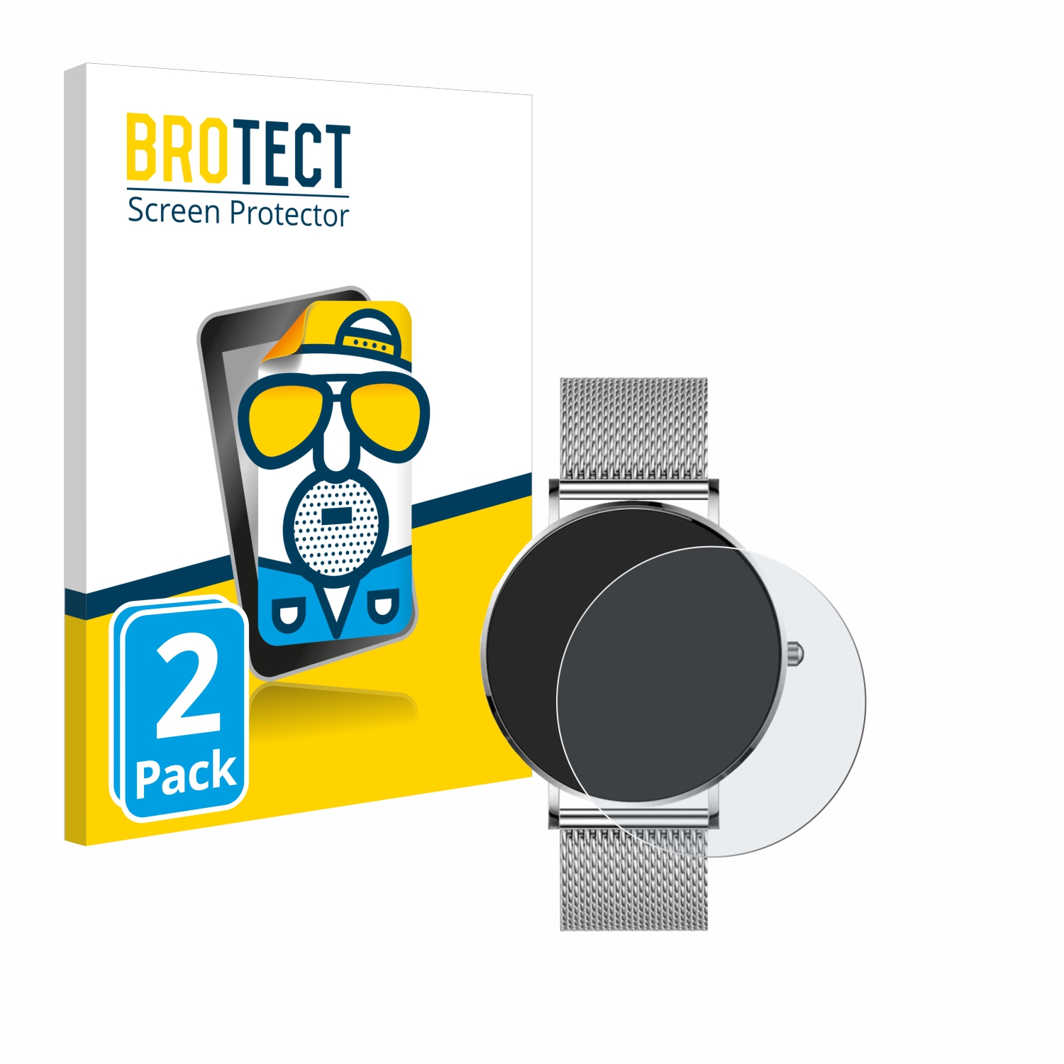 2x BROTECT Entspiegelungs-Folie pro Watcho Ultra Pro