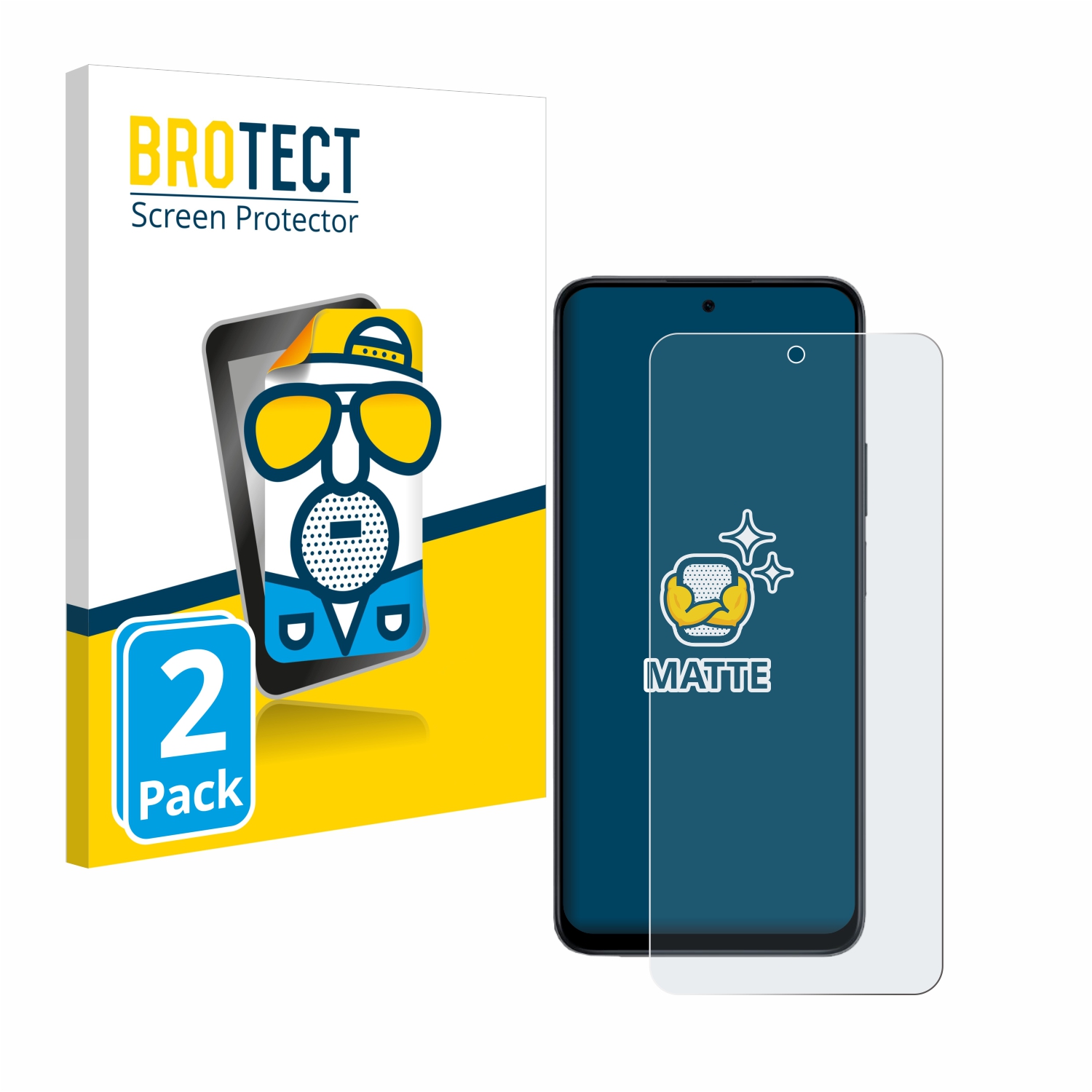 2x BROTECT Entspiegelungs-Folie pro Honor Play 60 Plus