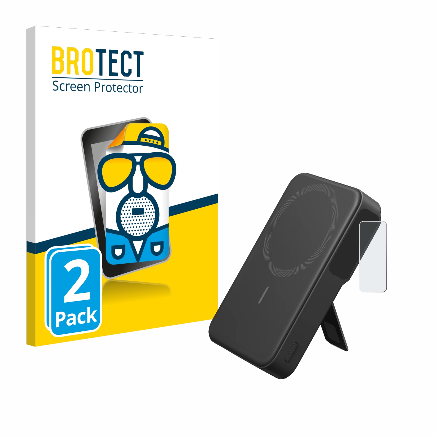 2x BROTECT Entspiegelungs-Folie pro Anker MagGo