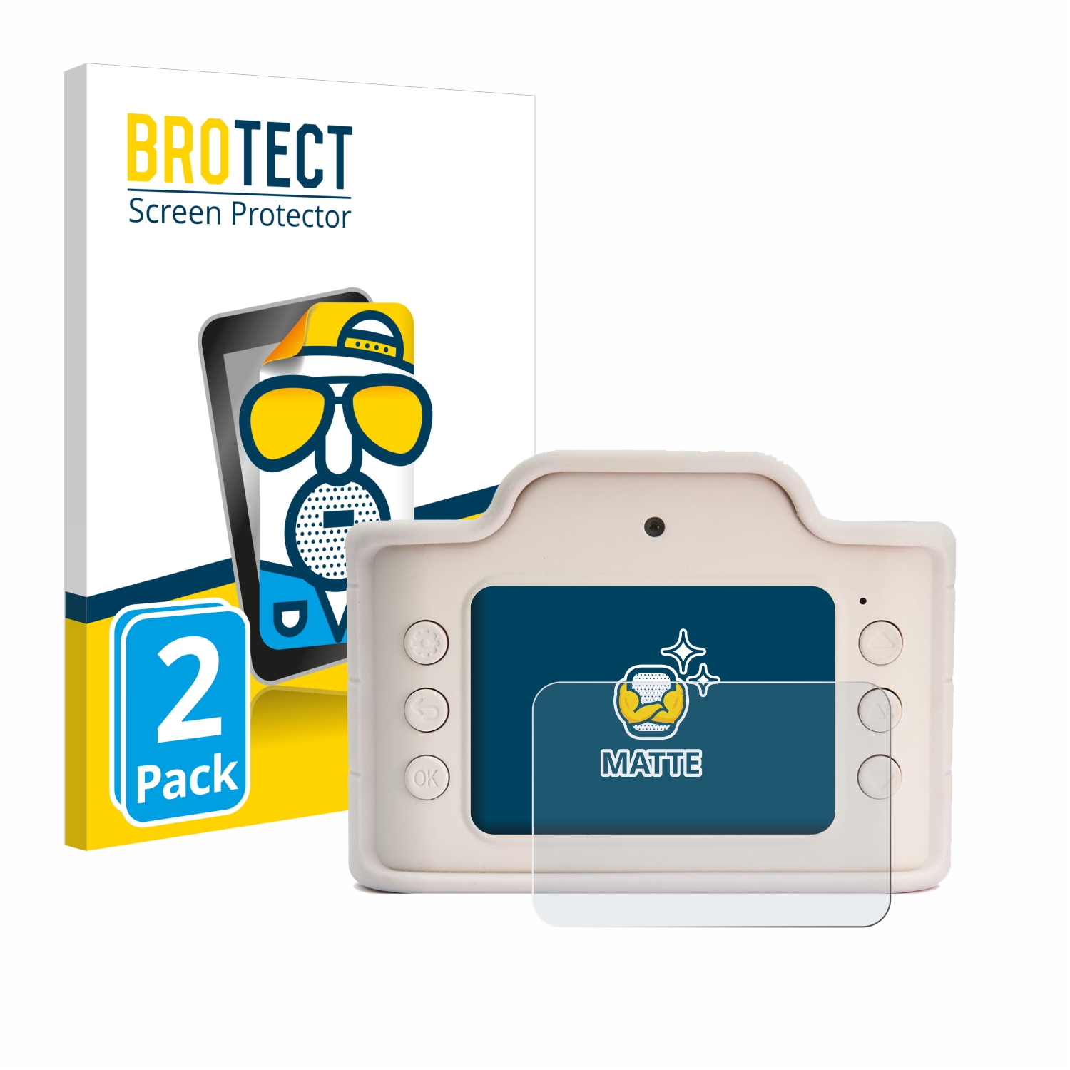 2x BROTECT Entspiegelungs-Folie pro Hoppstar Expert Laurel