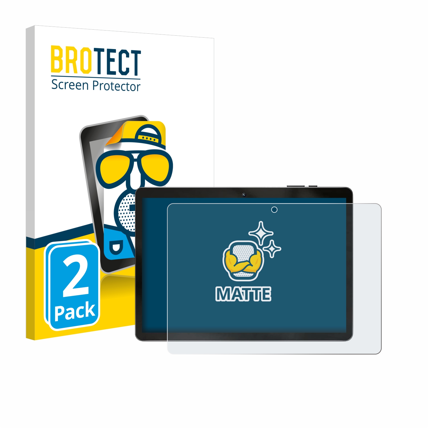2x BROTECT Entspiegelungs-Folie pro SGIN E10P Pro 10.1