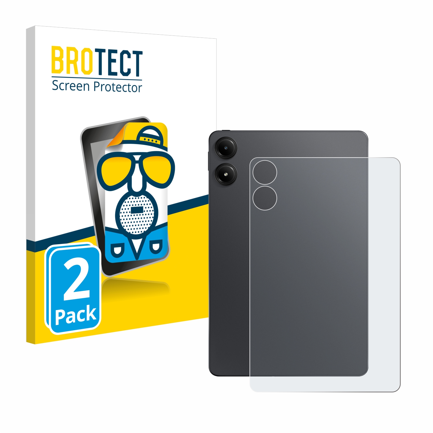 2x BROTECT Entspiegelungs-Folie pro Xiaomi Redmi Pad Pro 5G (zadní strana)