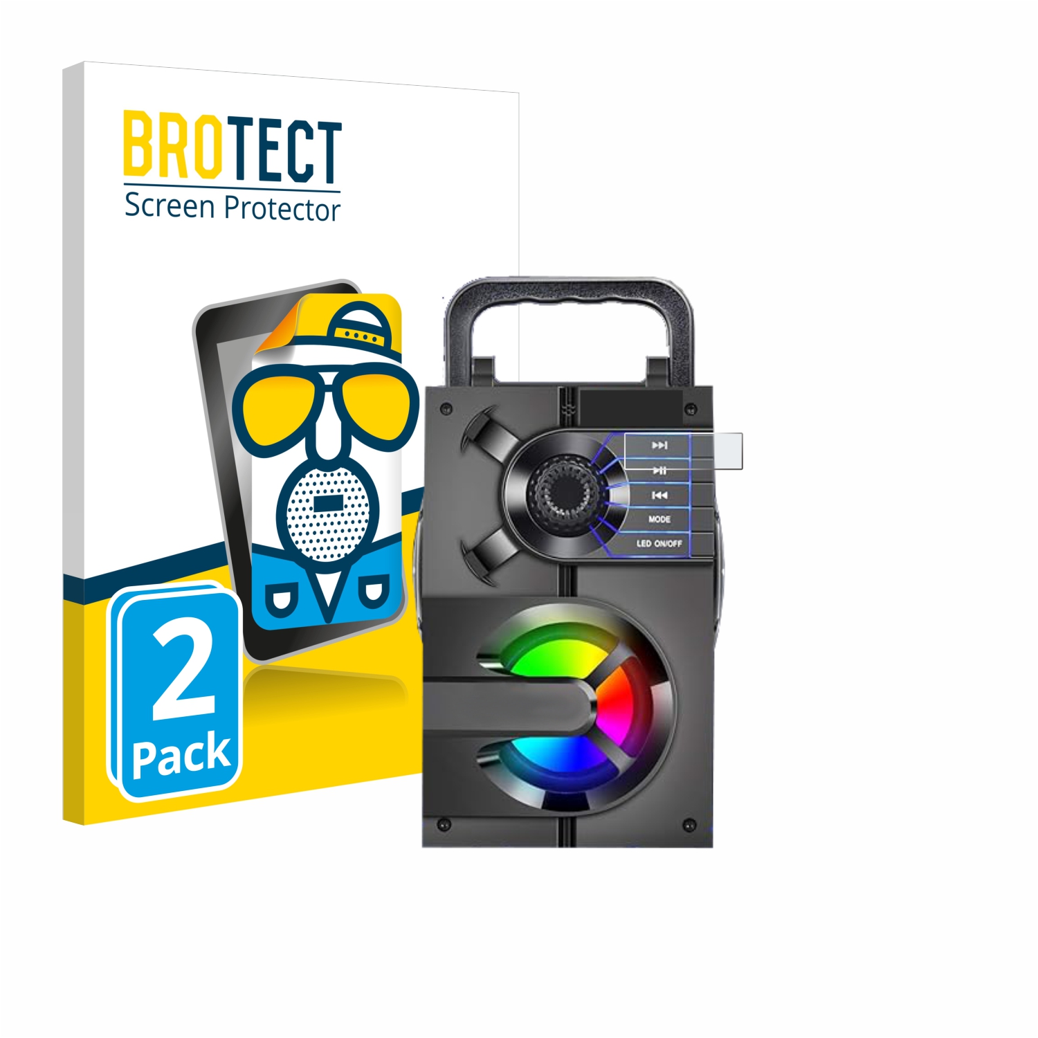 2x BROTECT Entspiegelungs-Folie pro Tomproad S39